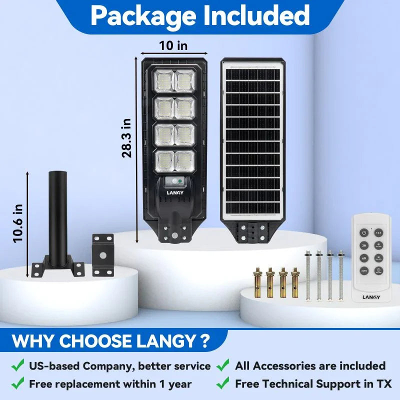 200W solar street lights - ES03 Series