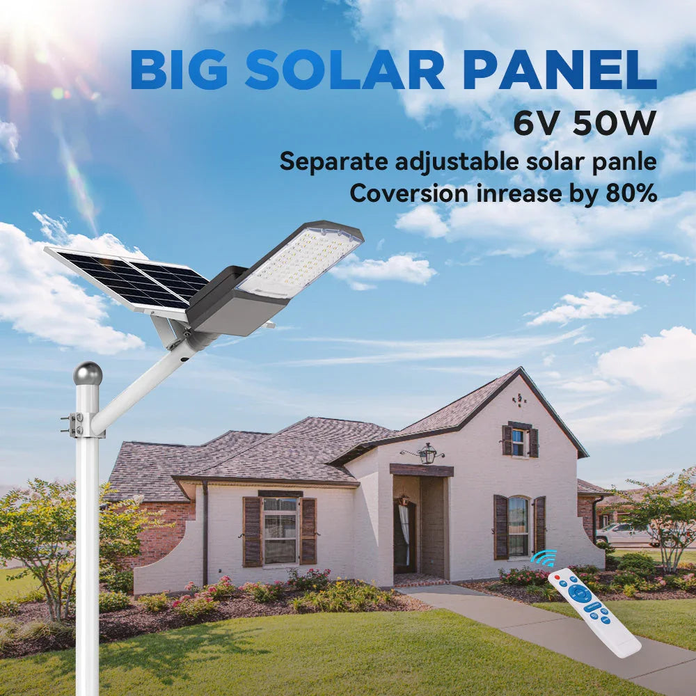 1200W Solar Parking lot Light -40000lumens
