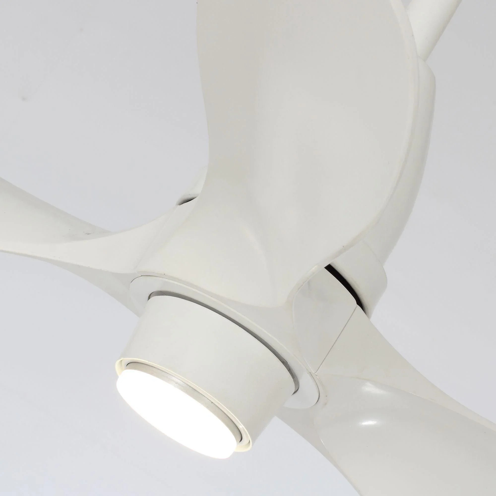 28" Kwang Rustic DC Motor Downrod Mount Reversible Ceiling Fan with LED Lighting and Remote Control - ParrotUncle
