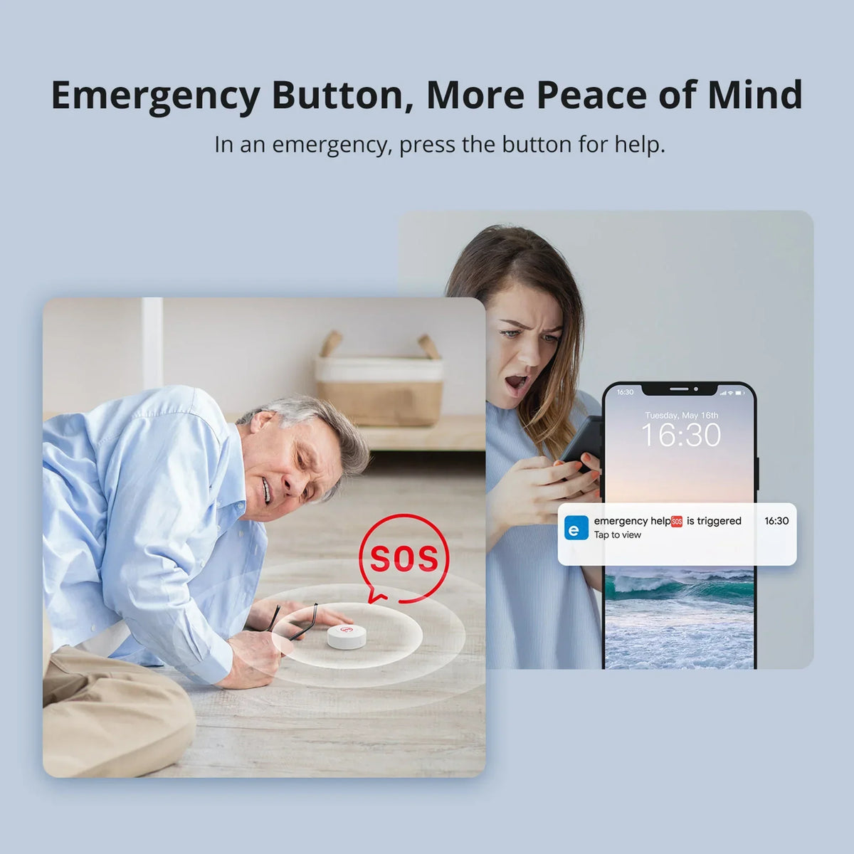 Zigbee Wireless Switch Smart Scene APP Remote Control