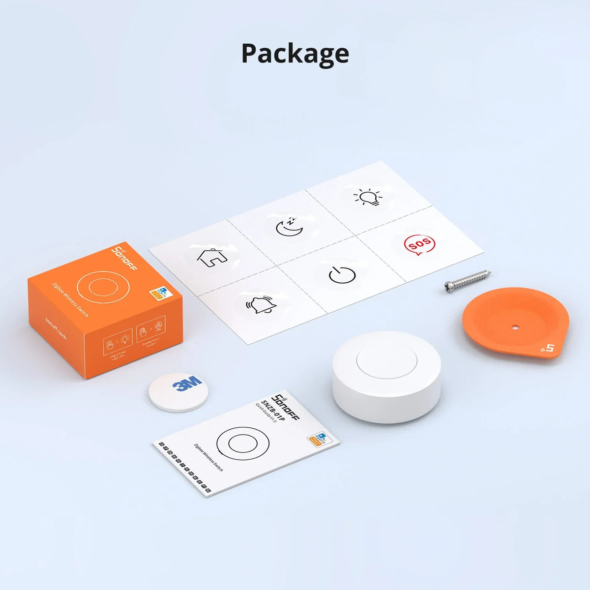 Zigbee Wireless Switch Smart Scene APP Remote Control