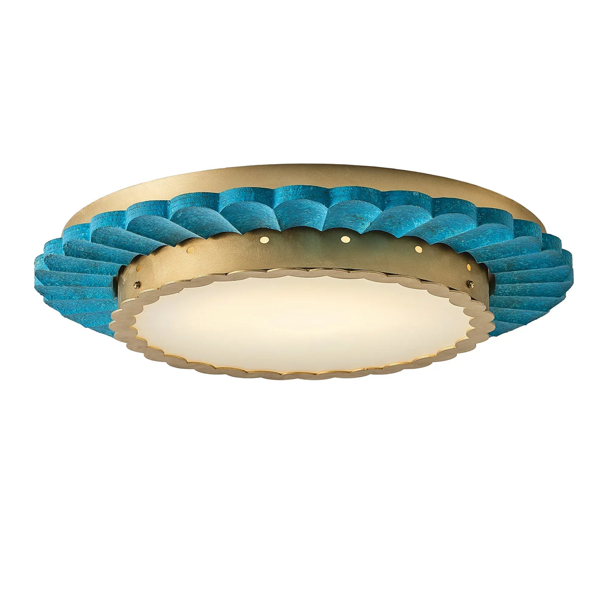 20" Poppy Modern Flush Mount LED Light