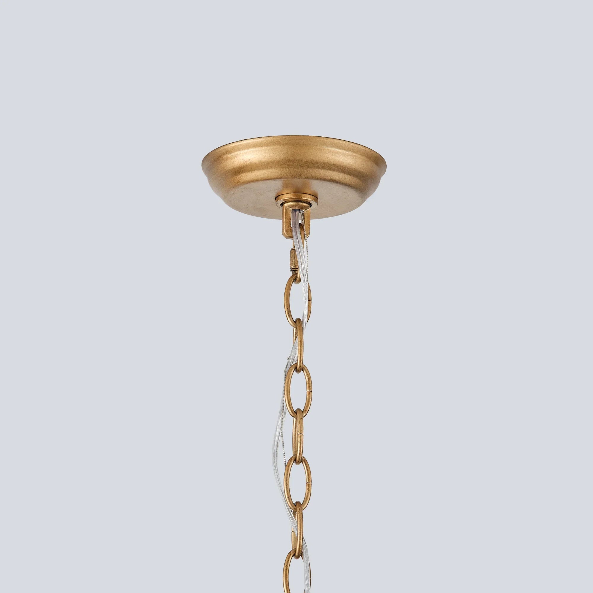 20 Inch Vic 6-Light Golden Chandelier