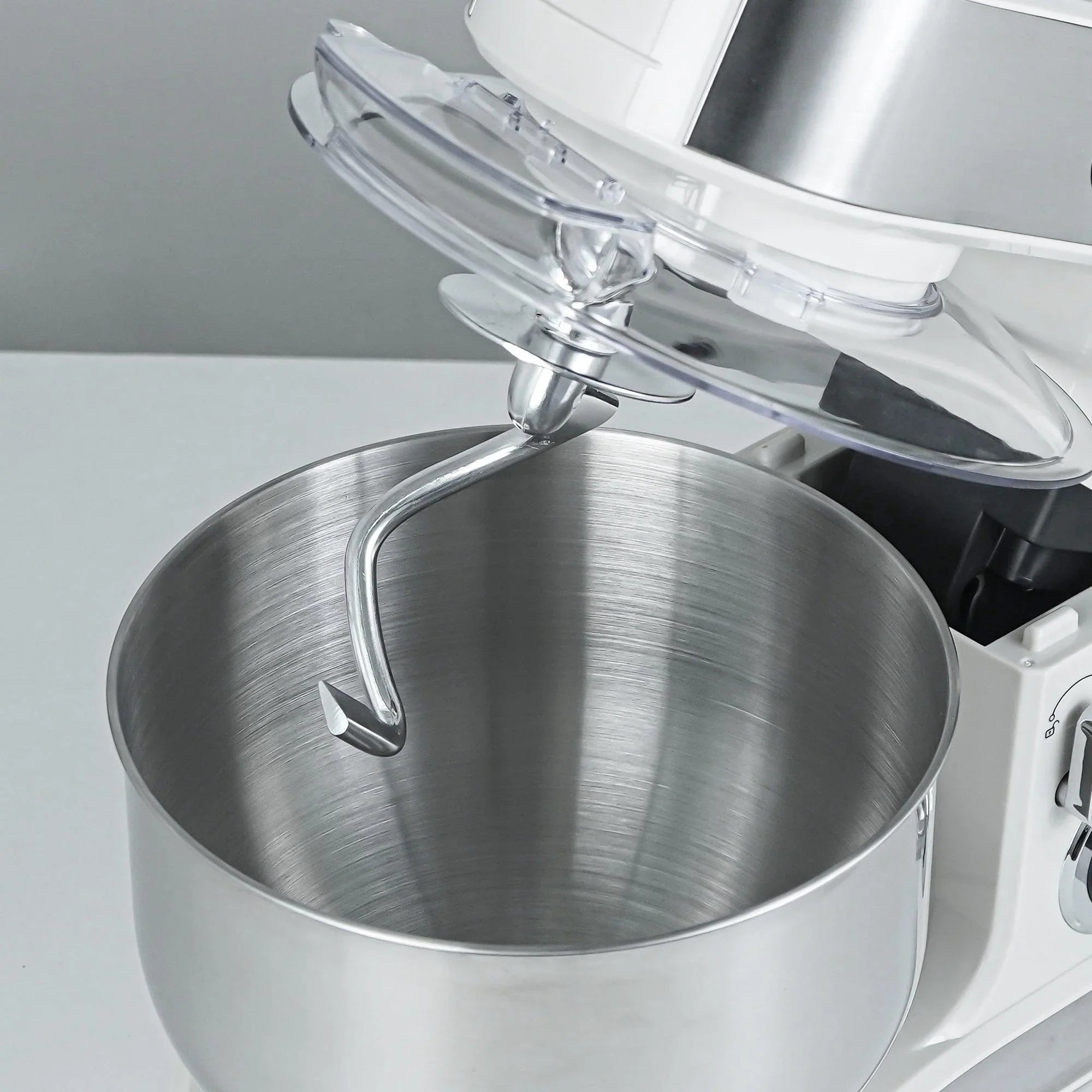 Parrot Uncle Kitchen Stand Mixer with Mixing Bowl, Dough Hook, Egg Whisk & Mixing Blade