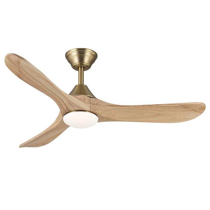 48 Inch Sylvie LED Ceiling Fan with Solid Wood Blades