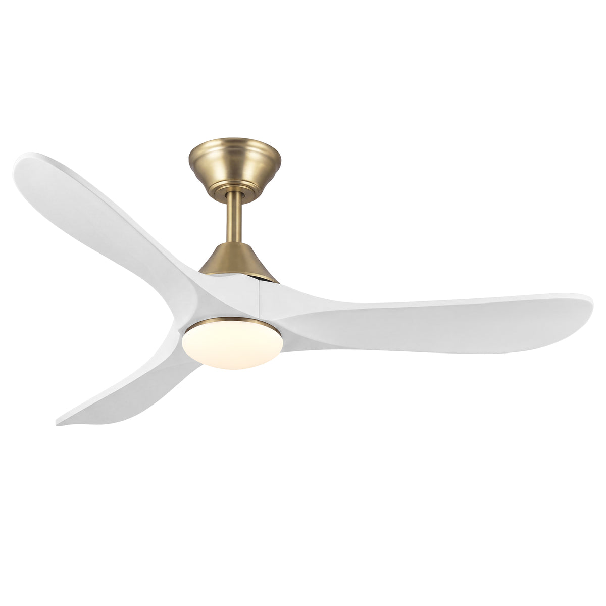 48 Inch Sylvie LED Ceiling Fan with Solid Wood Blades