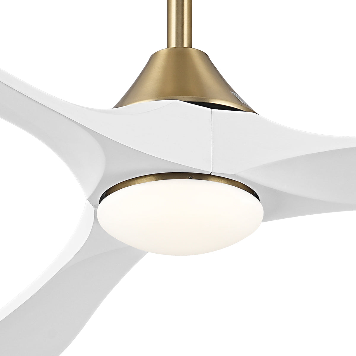 48 Inch Sylvie LED Ceiling Fan with Solid Wood Blades