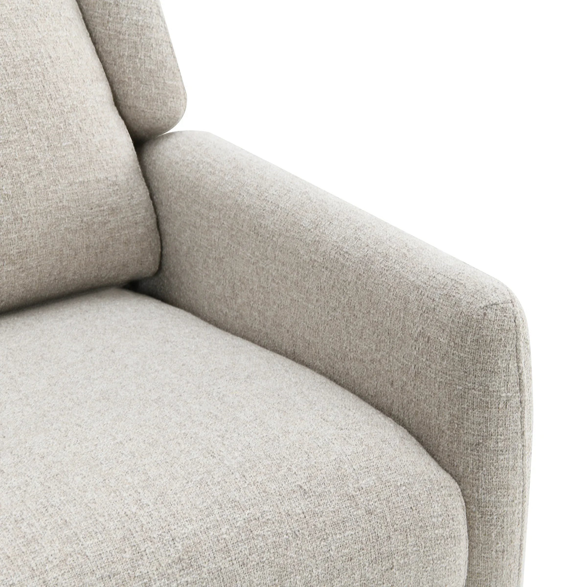 Psyche 30 Inch Modern Pushback Recliner with High Back