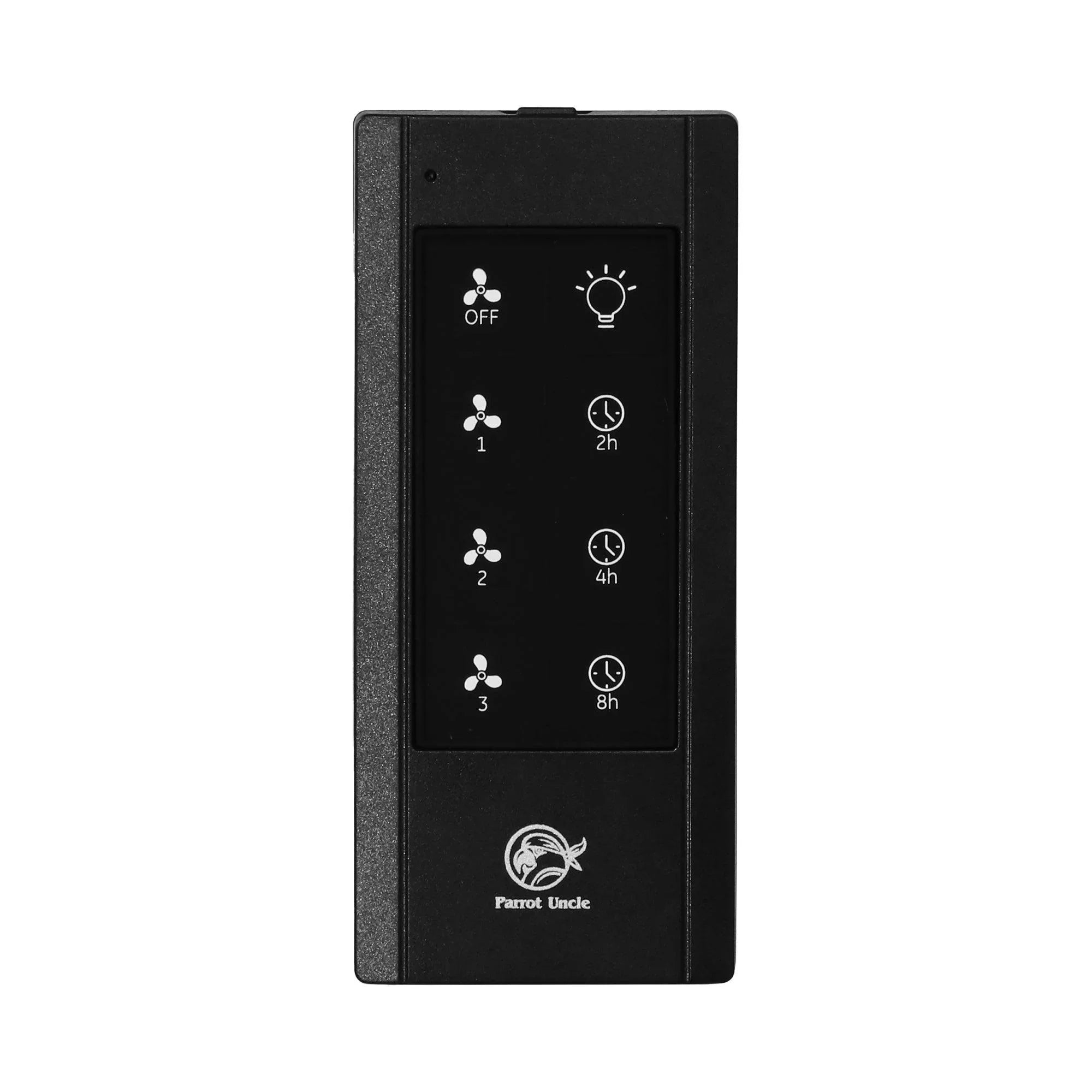 Parrot Uncle AC Ceiling Fan Remote Control and Receiver Kit with Wall Holder GA043