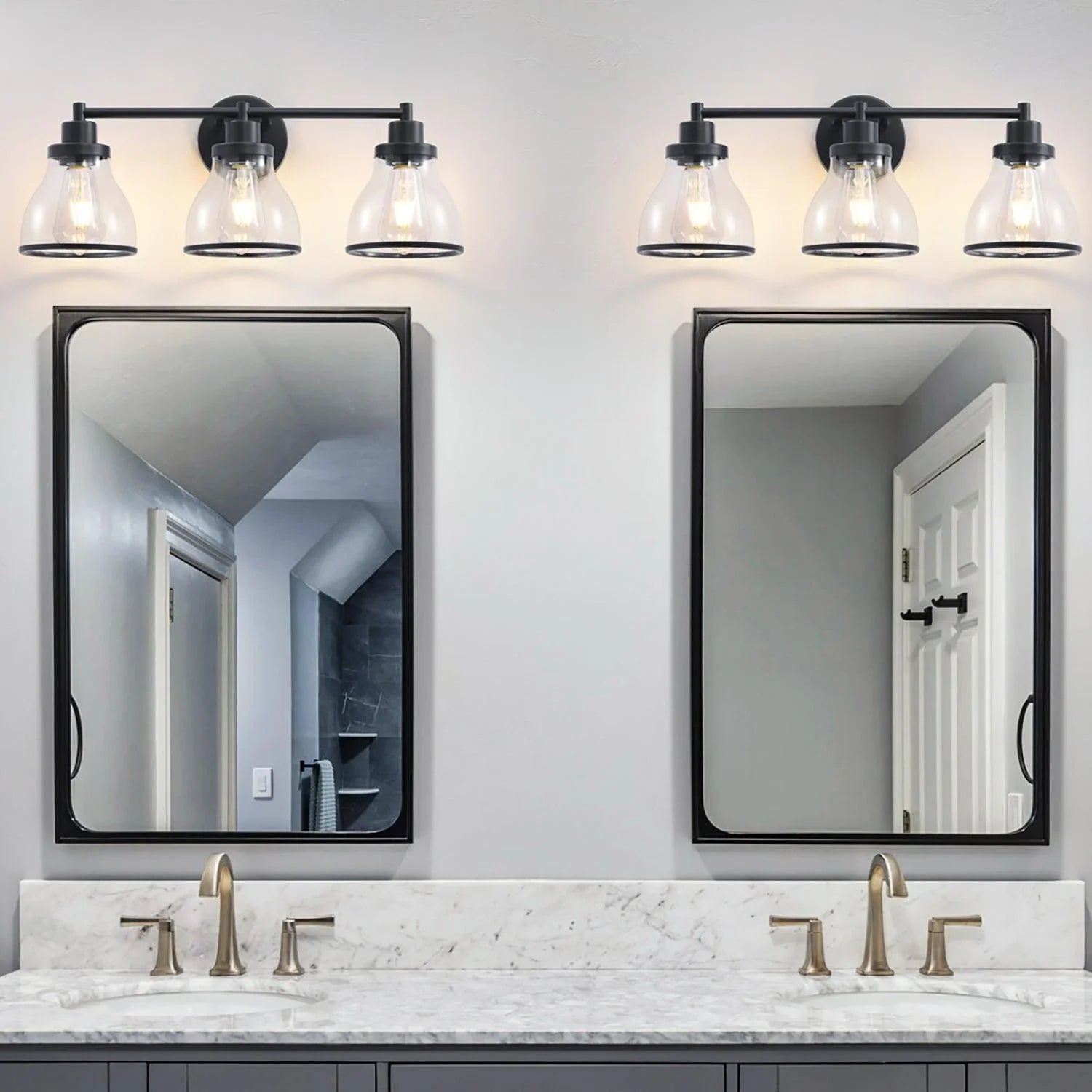 Hermosa Modern 3-Light Bathroom Vanity Light