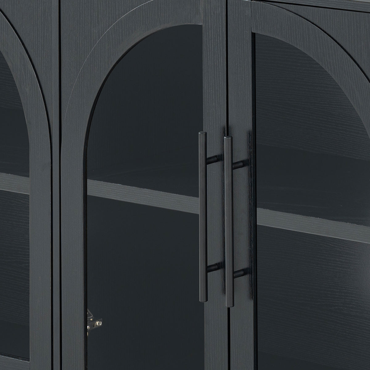 2-Piece Bookcases & Cabinets with Adjustable Shelves