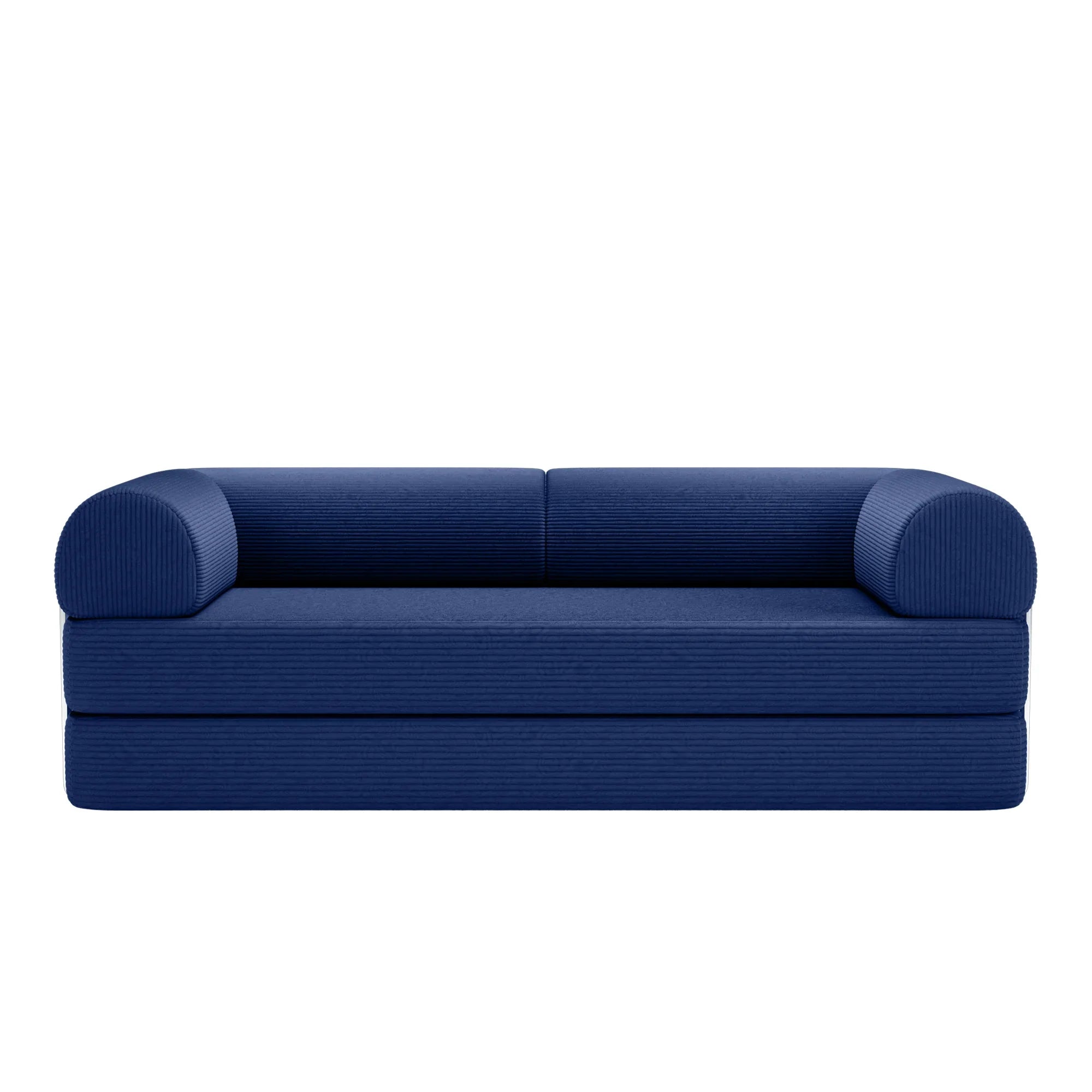 79" Perri Corduroy Compressed Sofa Bed with Lumbar Pillow for Living Room, Office