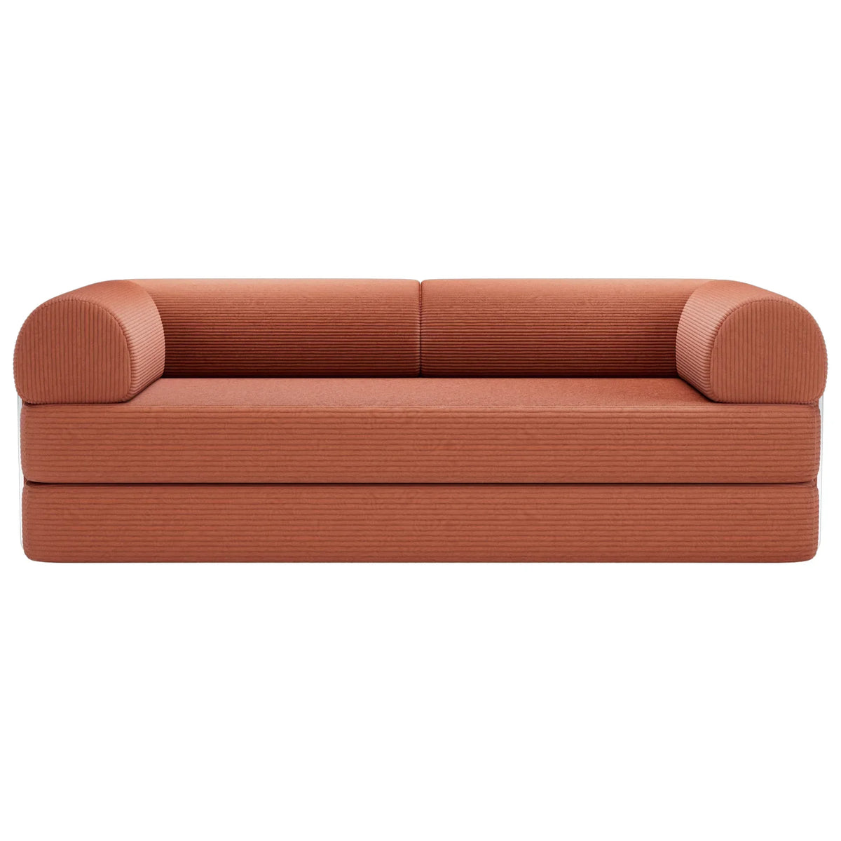 79" Perri Corduroy Compressed Sofa Bed with Lumbar Pillow for Living Room, Office