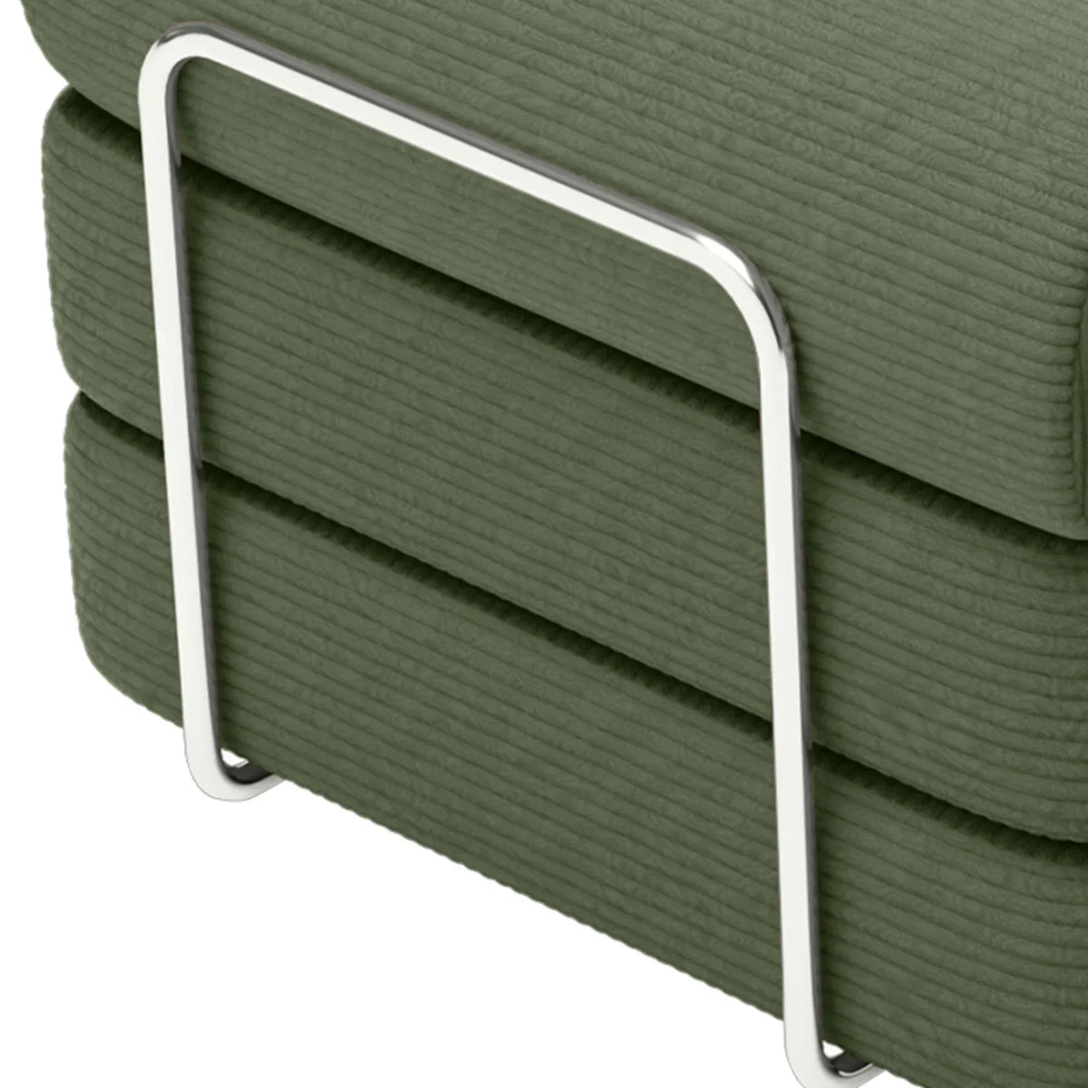 79" Perri Corduroy Compressed Sofa Bed with Lumbar Pillow for Living Room, Office