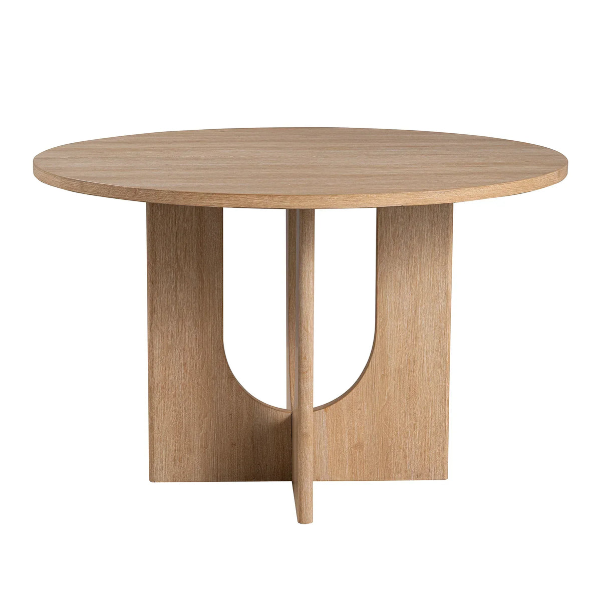 Oberto 47.3" Round Dining Table, Four Side Chairs Sold Separately