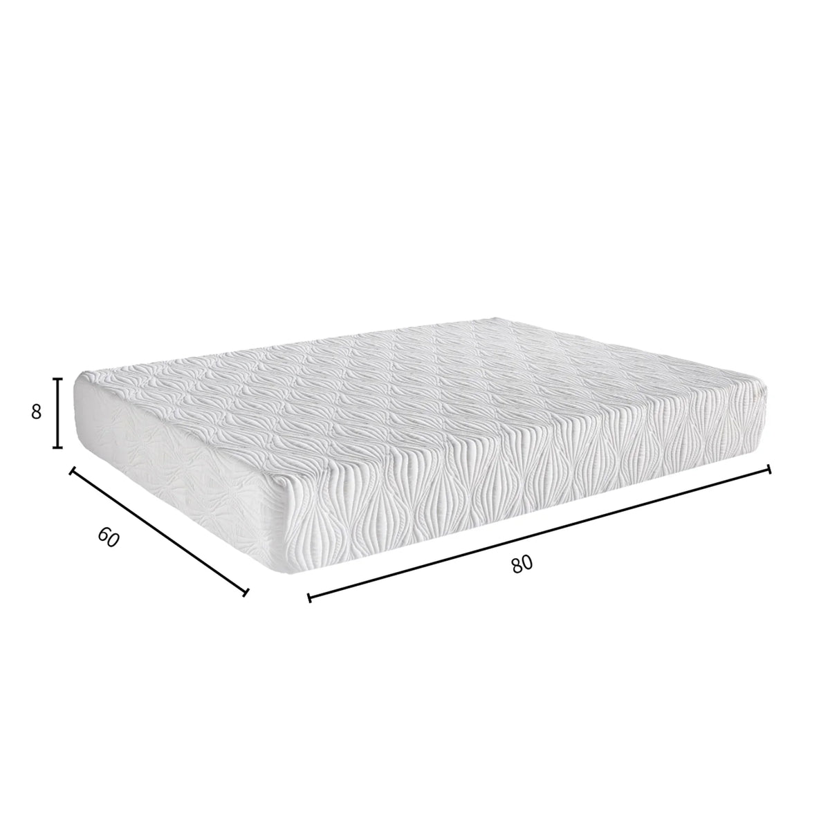 8" Visco Gel Infused Memory Foam Cool & Relaxed Sleep Mattress