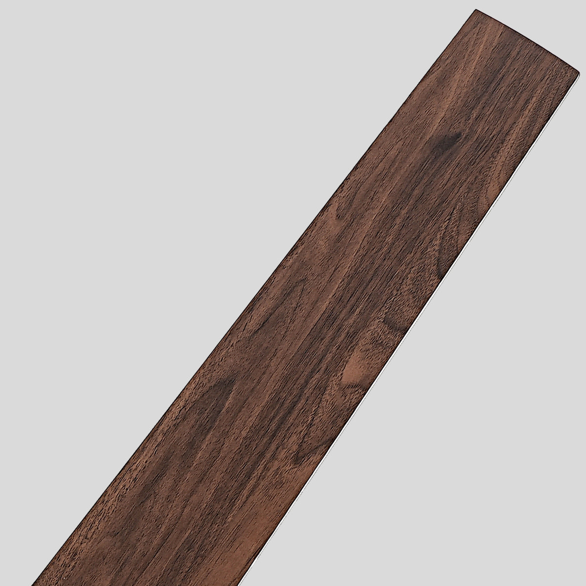 Dark brown wood grain finish sample board