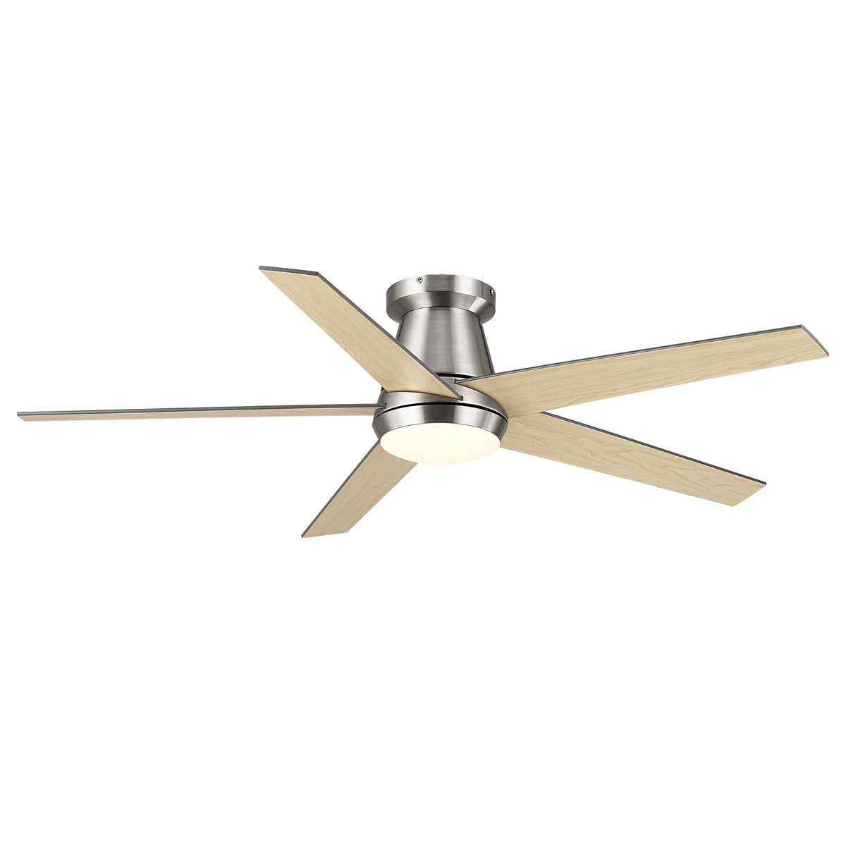 52 Inch Gavin Modern Flush Mount LED Ceiling Fan