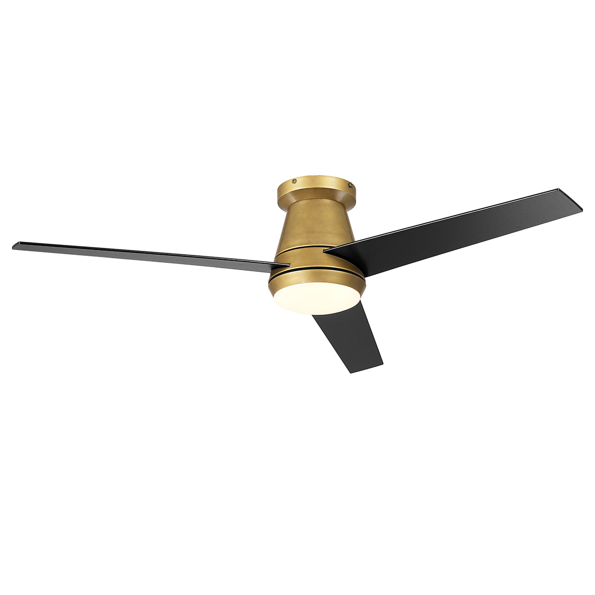 52 Inch Eudora Modern Flush Mount LED Ceiling Fan