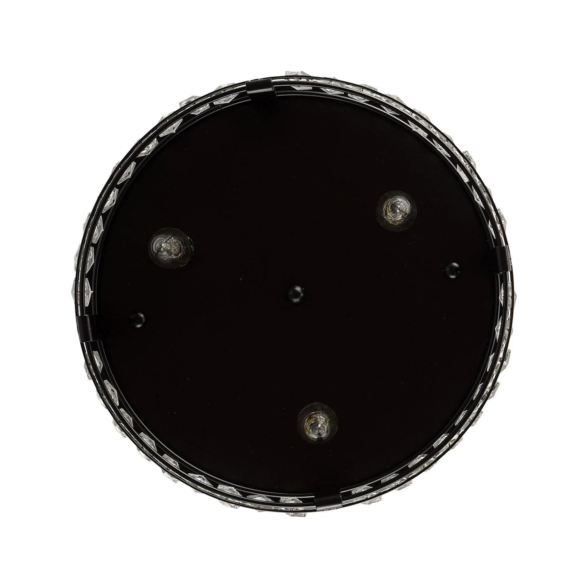 3-Light Modern Crystal Flush Mount Ceiling Light - ParrotUncle