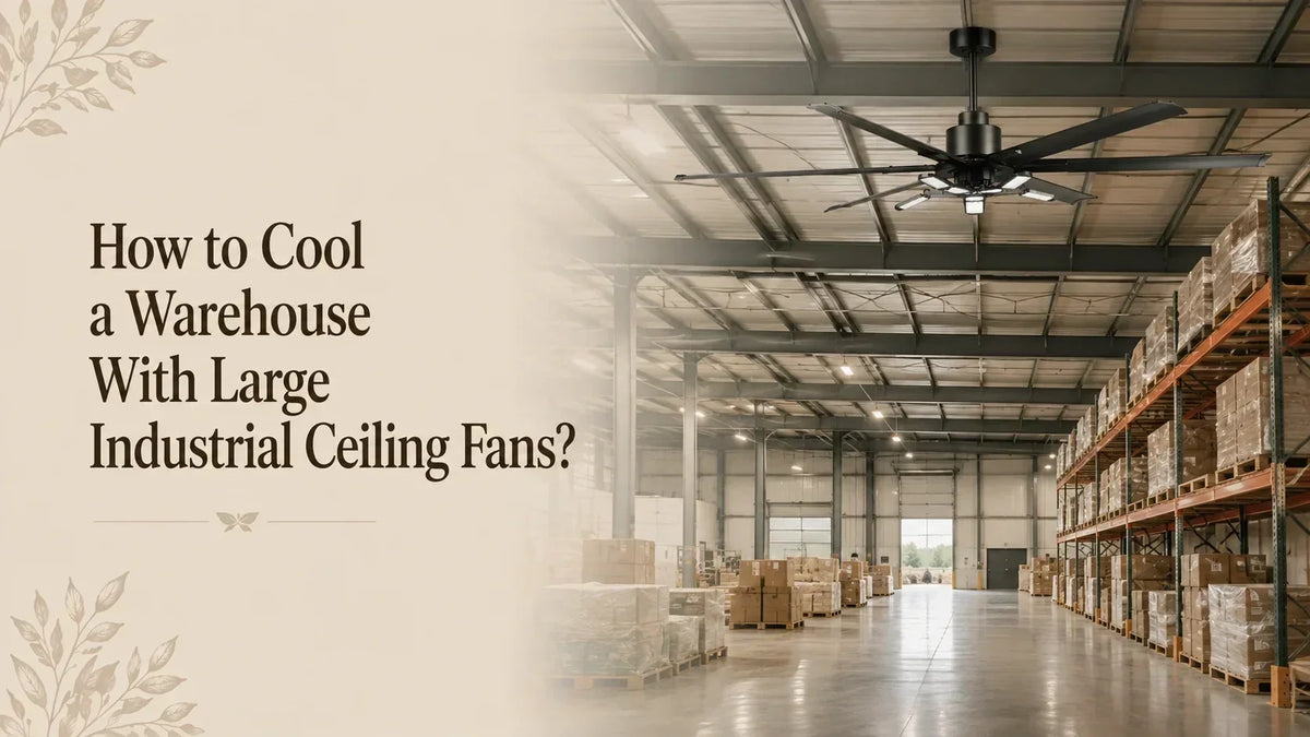 How to Cool a Hot Garage With a Ceiling Fan？
