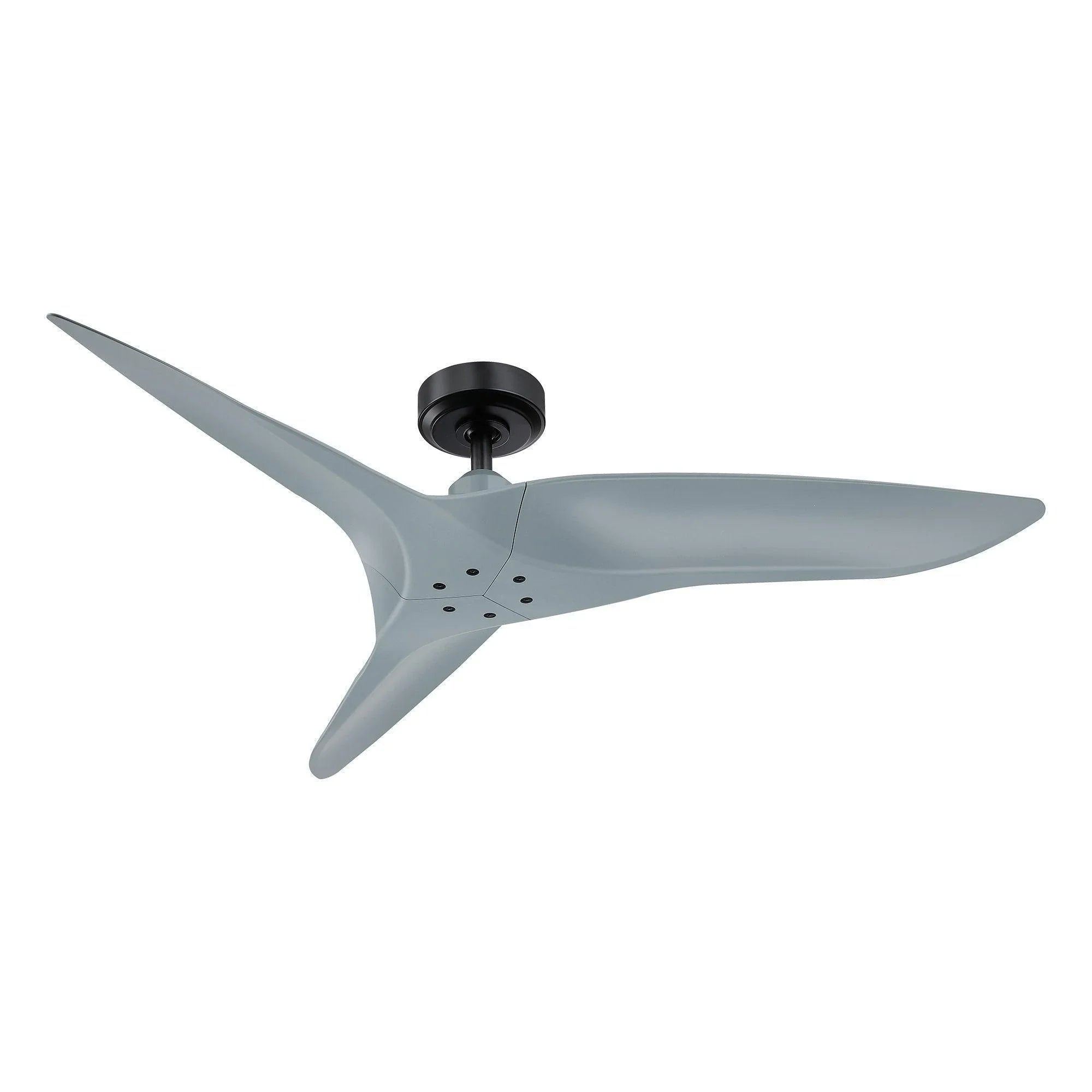52" Punjab Industrial DC Motor Downrod Mount Reversible Ceiling Fan with Remote Control - ParrotUncle