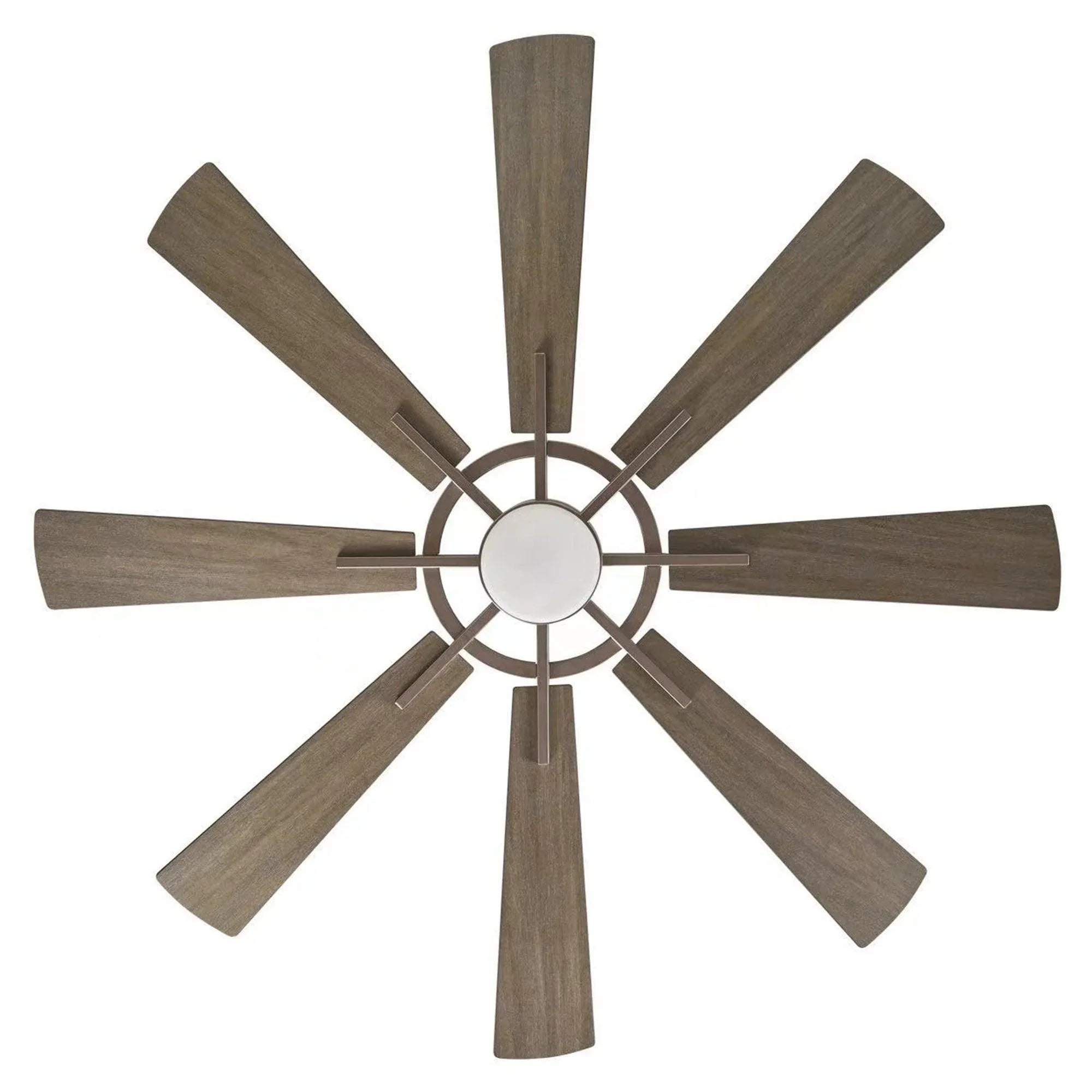 60" Oretha Windmill Modern DC Motor Downrod Mount Reversible Ceiling Fan with Lighting and Remote Control - ParrotUncle