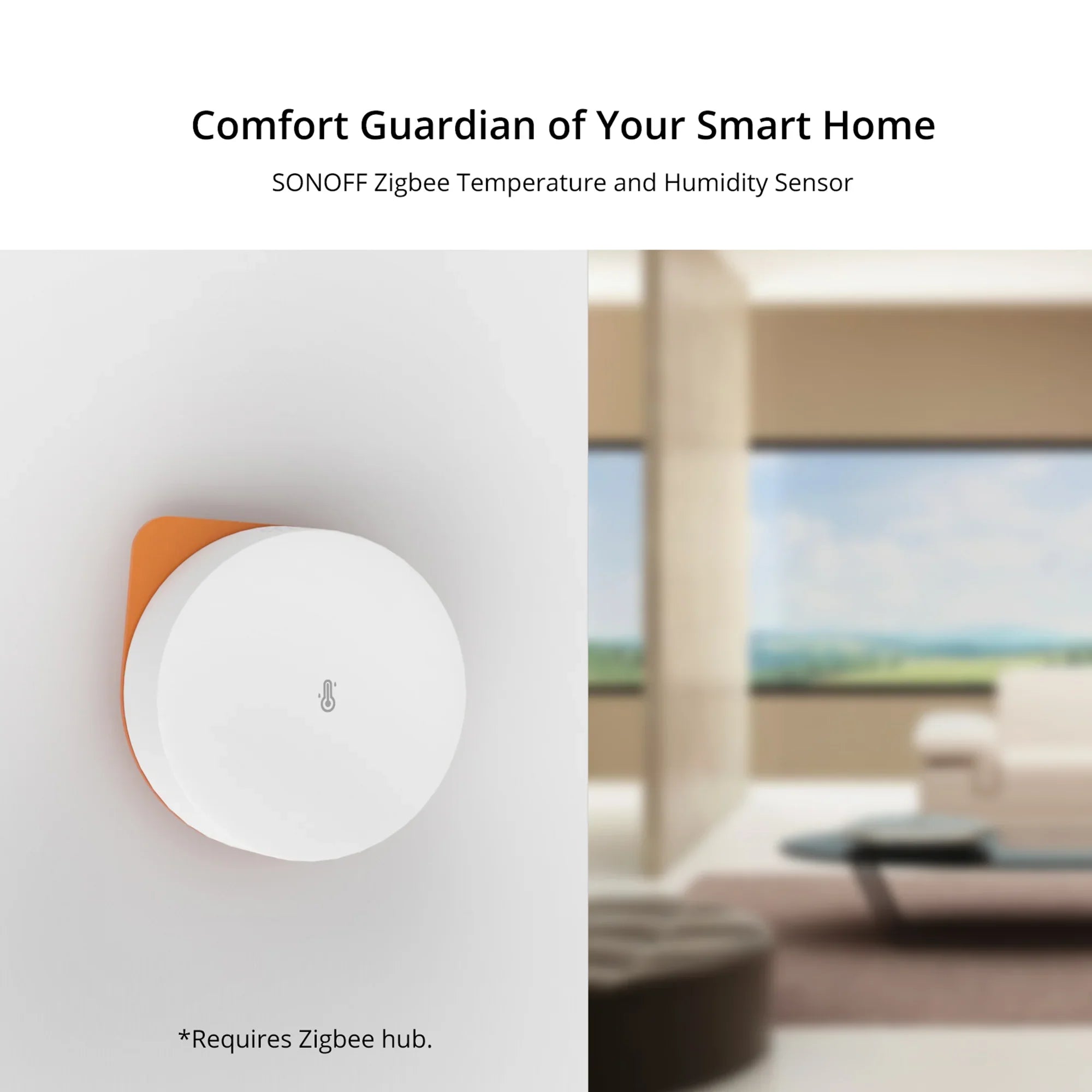 Zigbee High-Accurate Temperature and Humidity Sensor