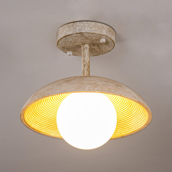 1-Light Iron Farmhouse Pendant Lighting