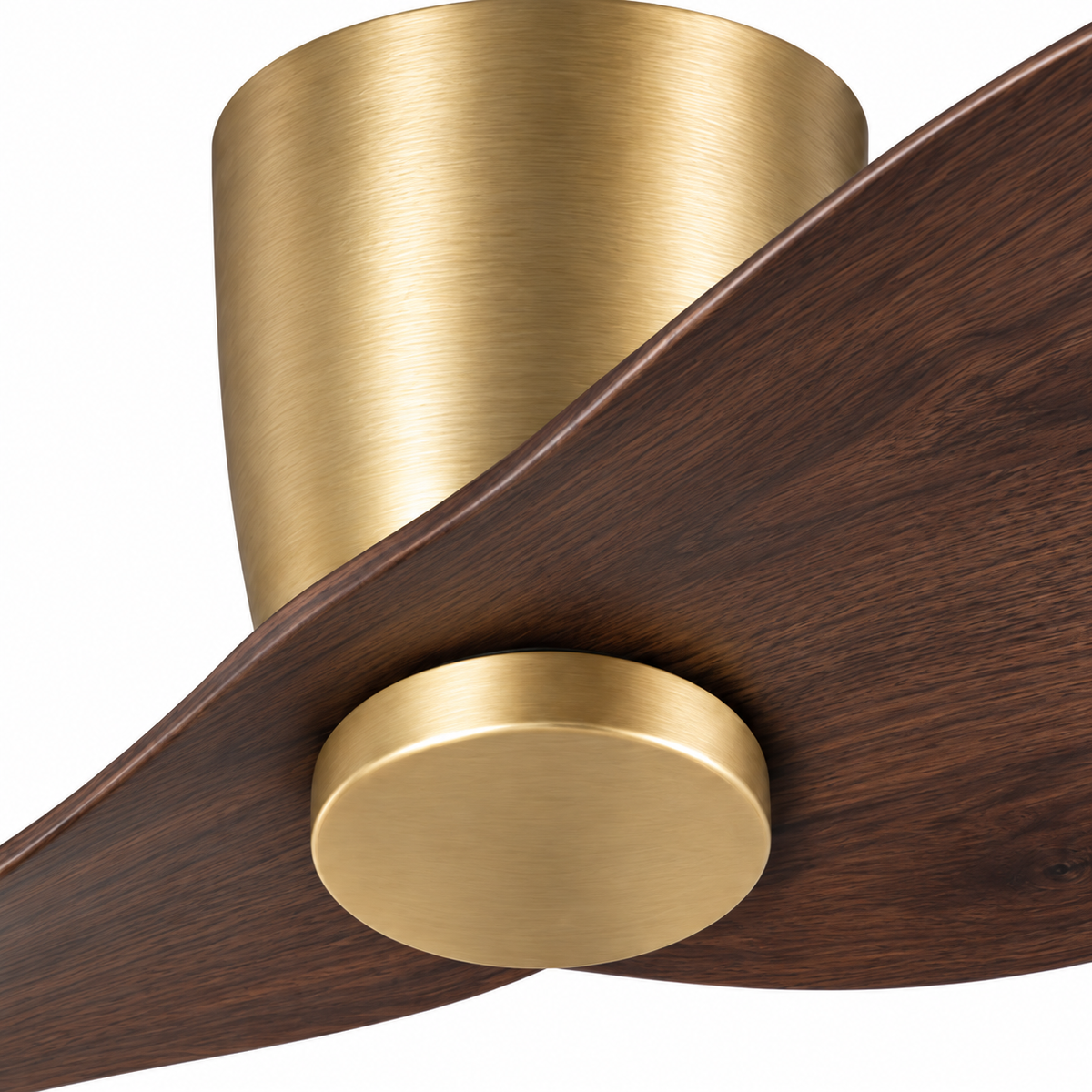 44 Inch Surfboard Flush Mount LED Ceiling Fan