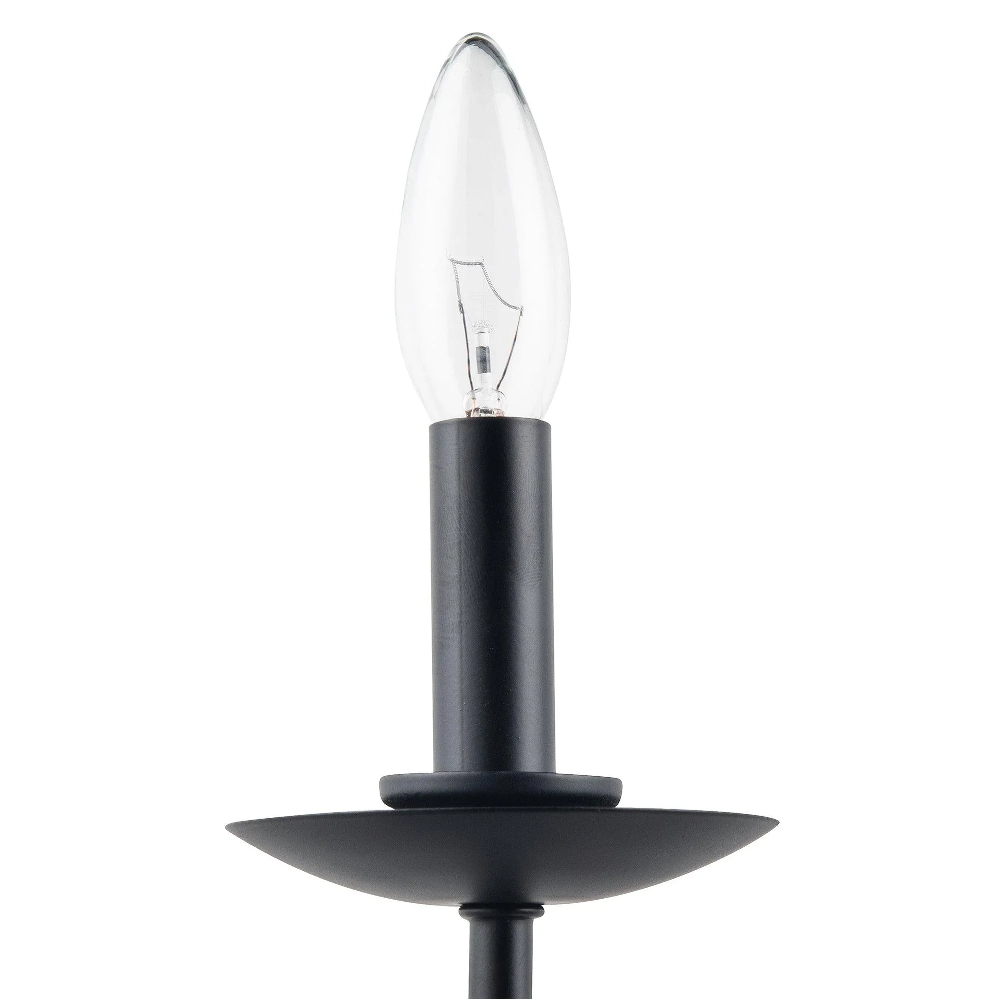 Ellie 5-Light Elegant Industrial Dimmable Chandelier