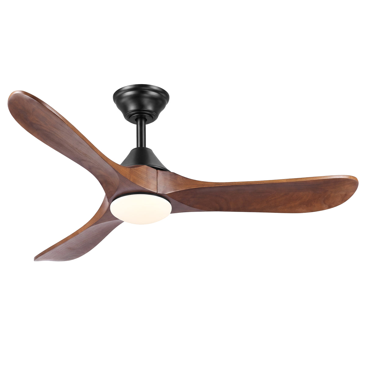 48 Inch Sylvie LED Ceiling Fan with Solid Wood Blades