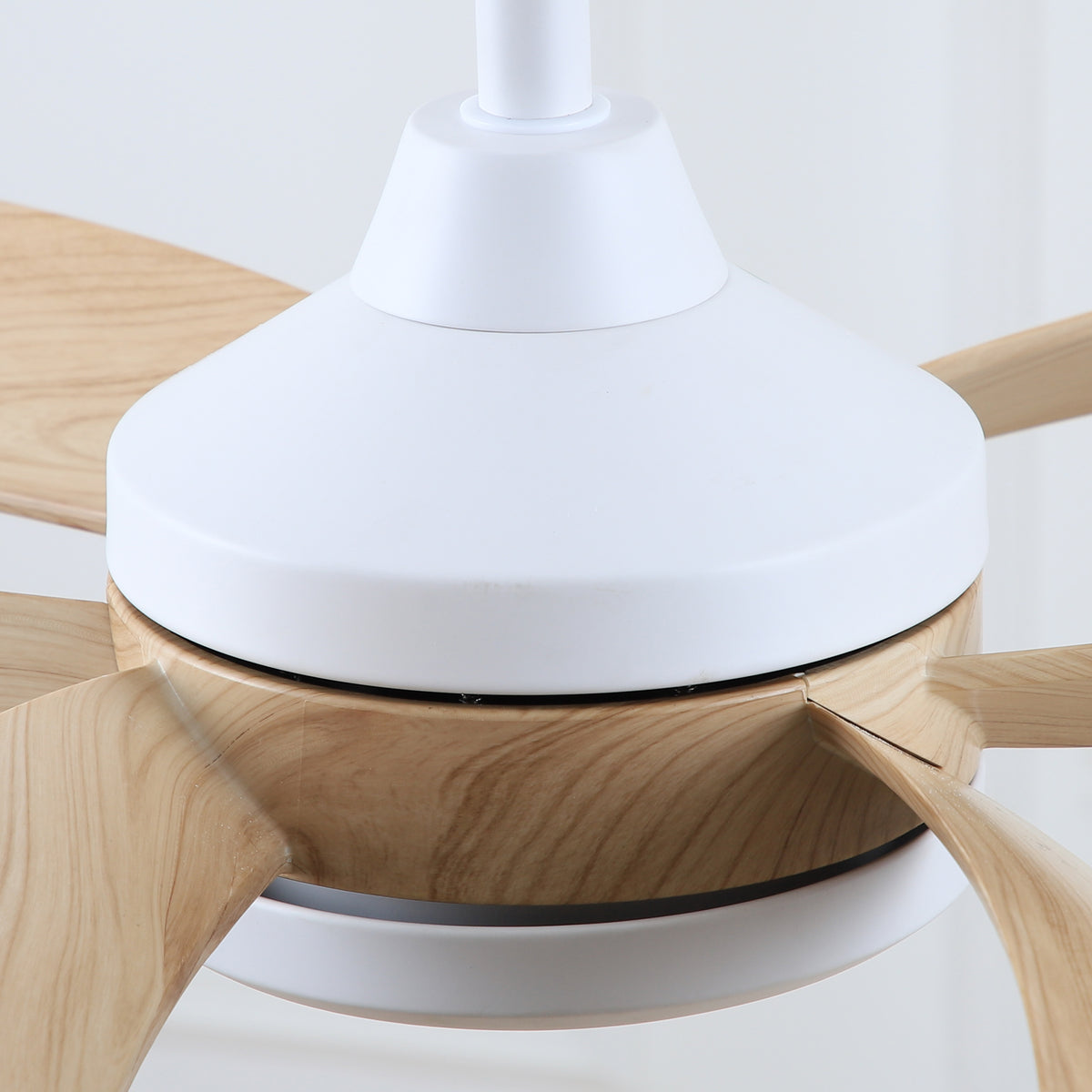 42-Inch 52-Inch Modern Loop-Blade LED Ceiling Fan