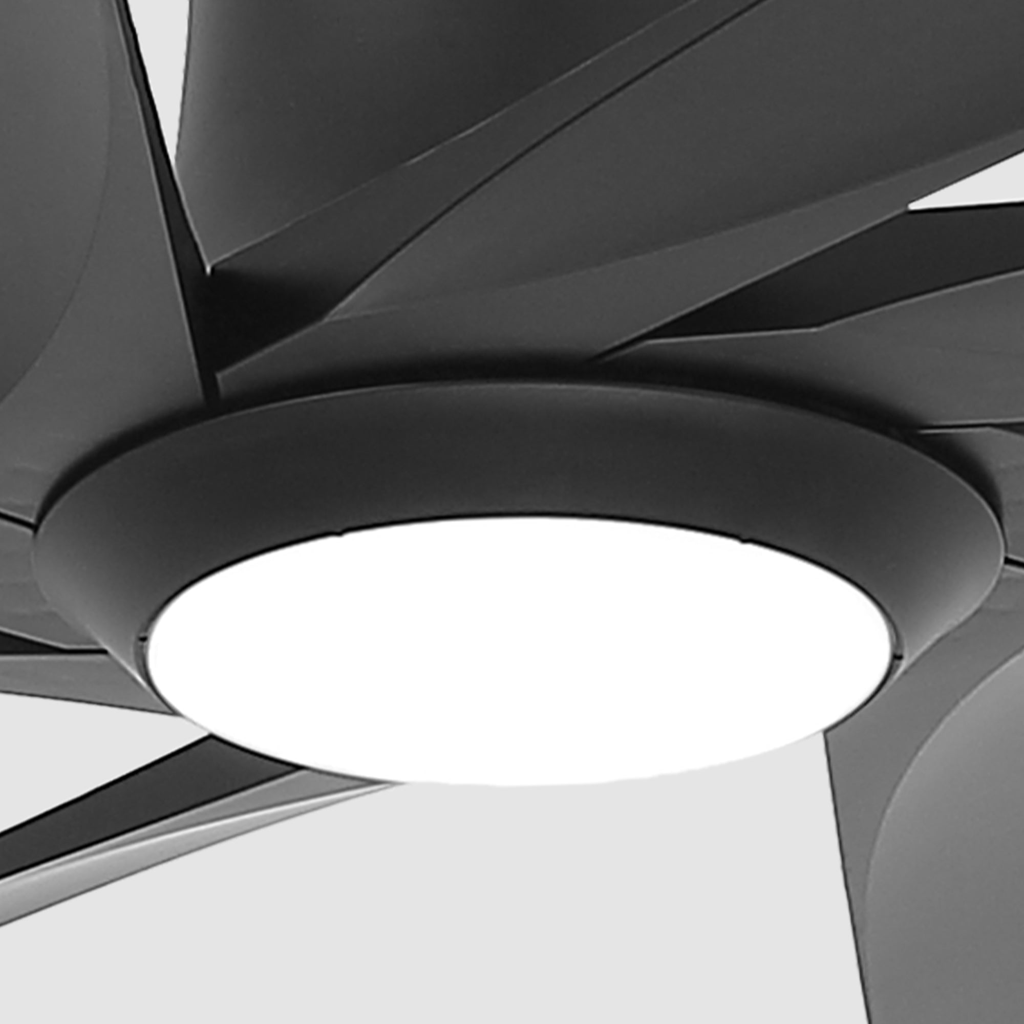 100 Inch Ansel HVLS Fan LED Large Ceiling Fan with Remote Control