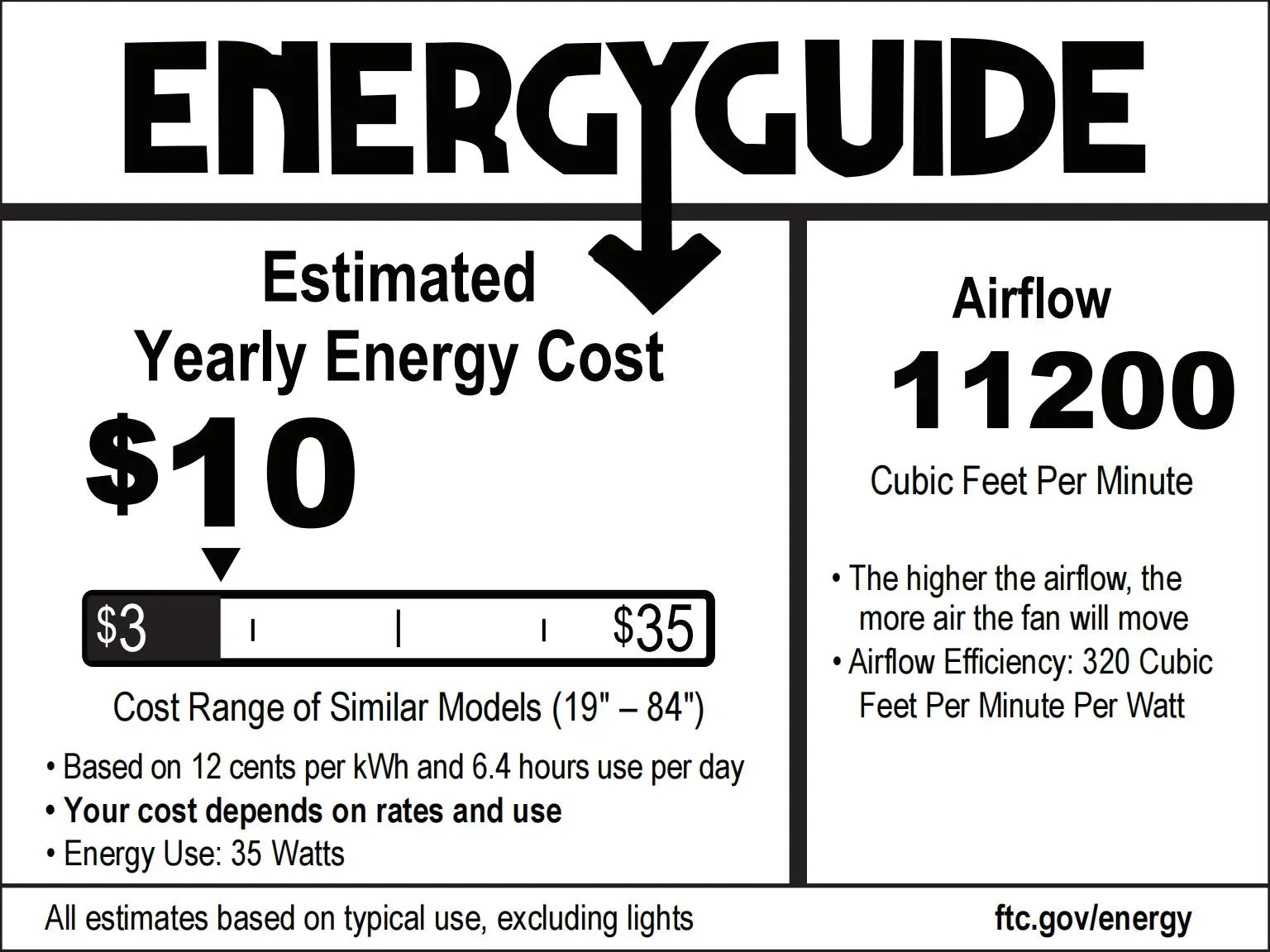 84 Inch 100 Inch Silent Storm Extra Large Ceiling Fan with Remote Control
