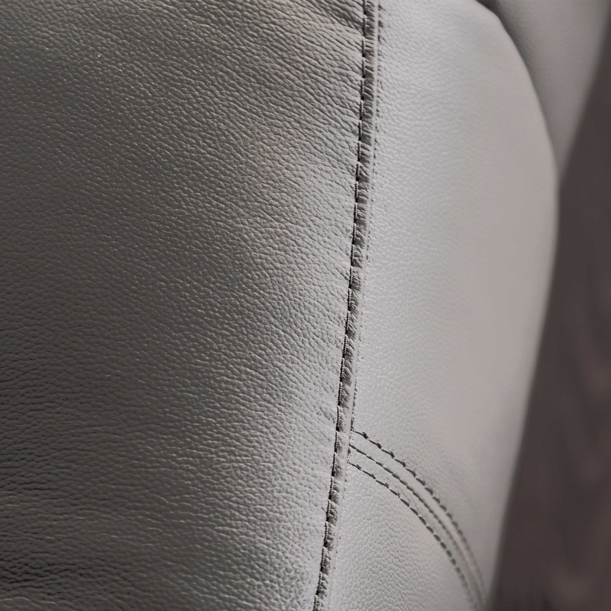 38 Inch Leather Recliner Chair with Pillow Top Arms for Living Room