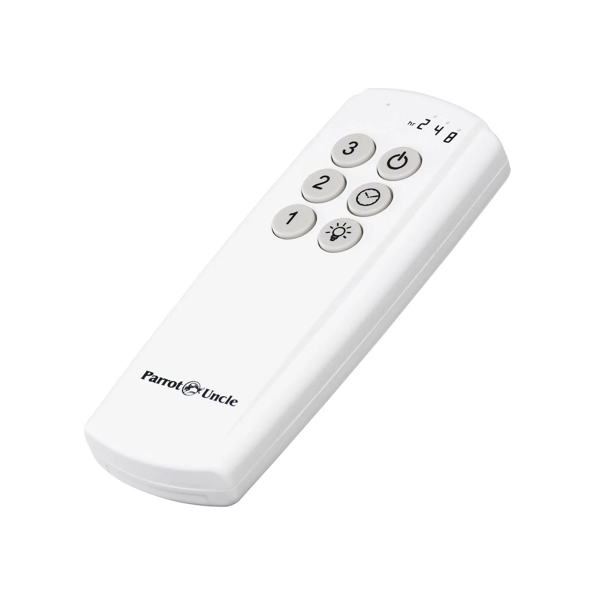 Parrot Uncle Ceiling Fan Remote Control and Receiver Kit with Wall Holder GA006