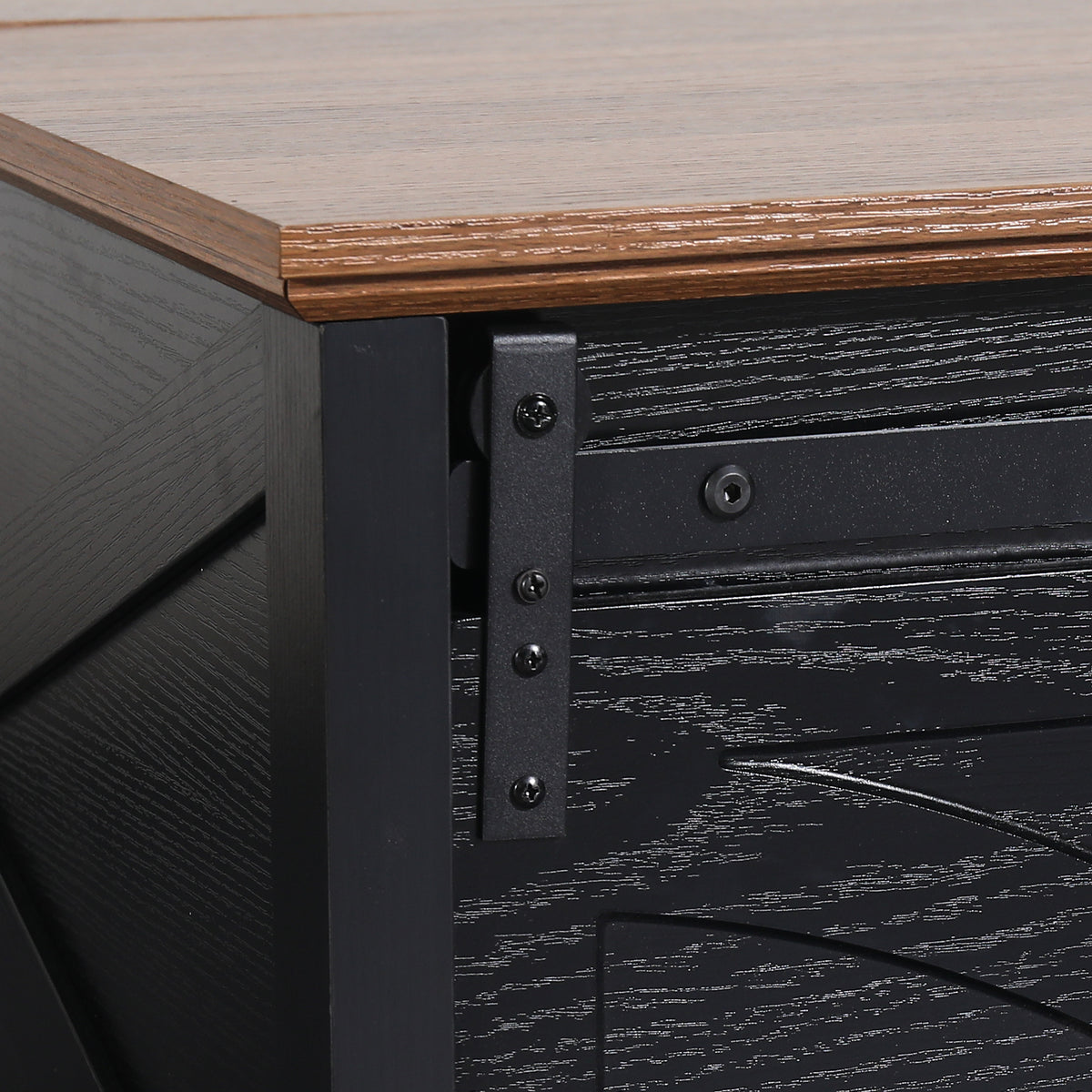 31 Inch Coffee Table Storage Cabinet with Flip-Up Top for Living Room