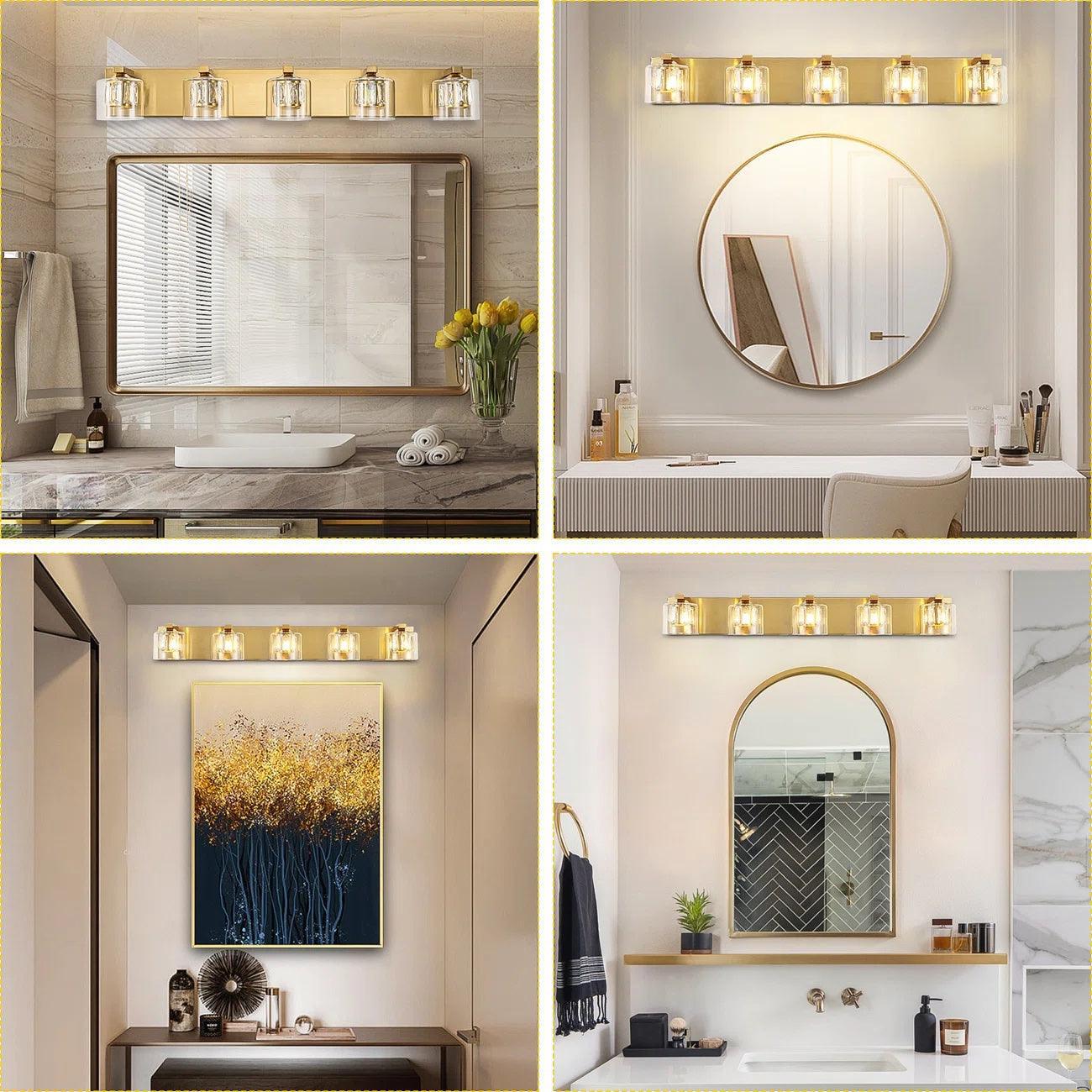 Kolt Modern 5-Light Bathroom Vanity Light