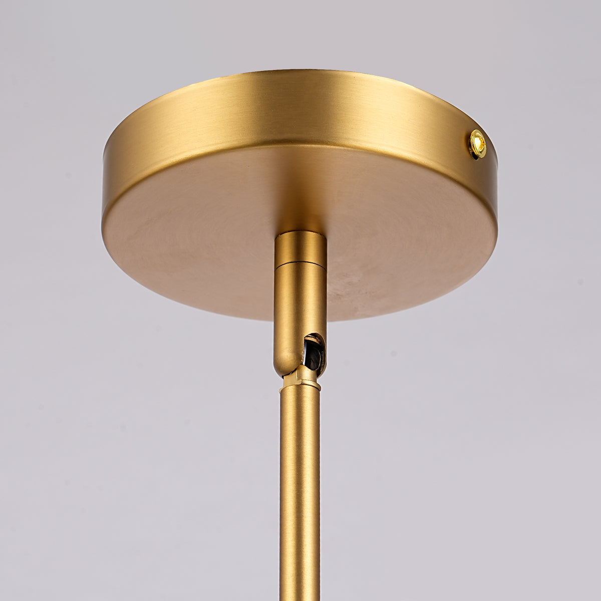 Elva 5-Light Vintage Brass Chandelier with Cotton Rope Drum Shade