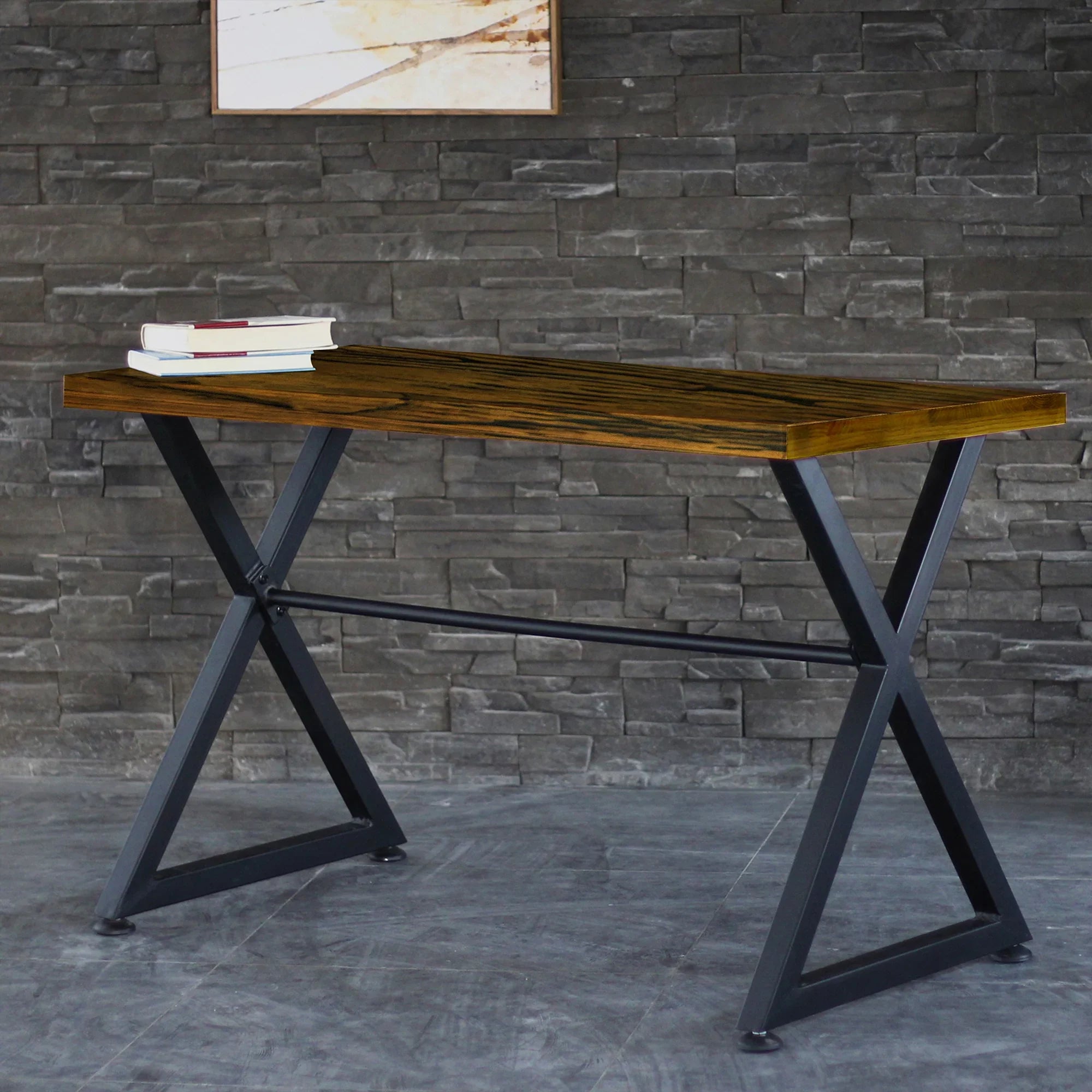 Nova 47"W Farmhouse Working Desk Table for Home Office Computer