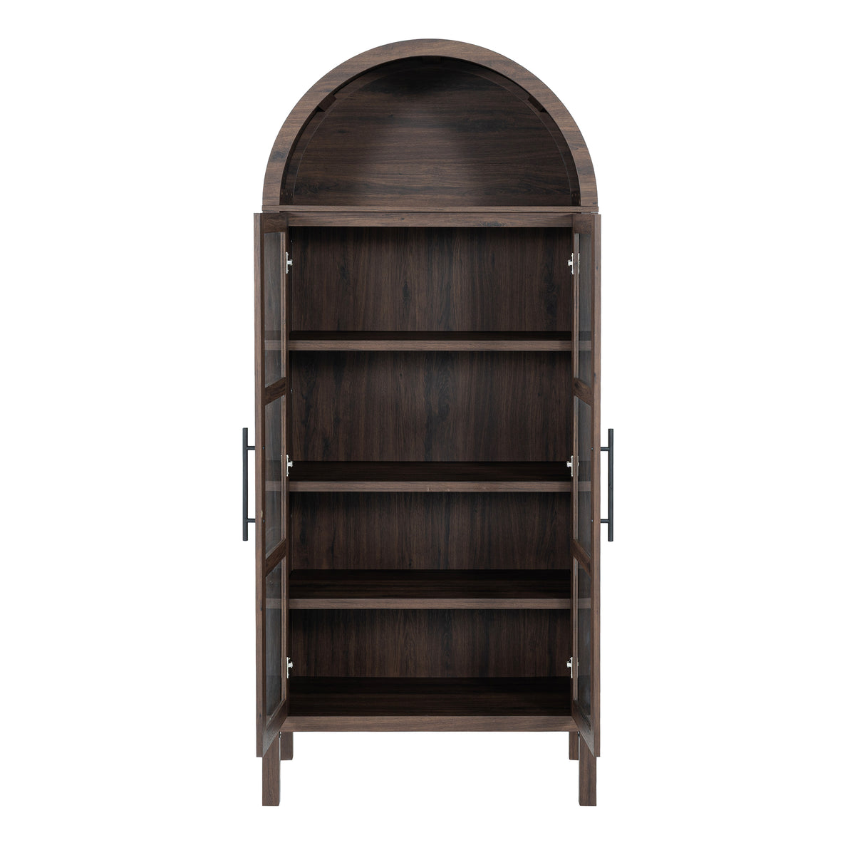 2-Piece Bookcases & Cabinets with Adjustable Shelves