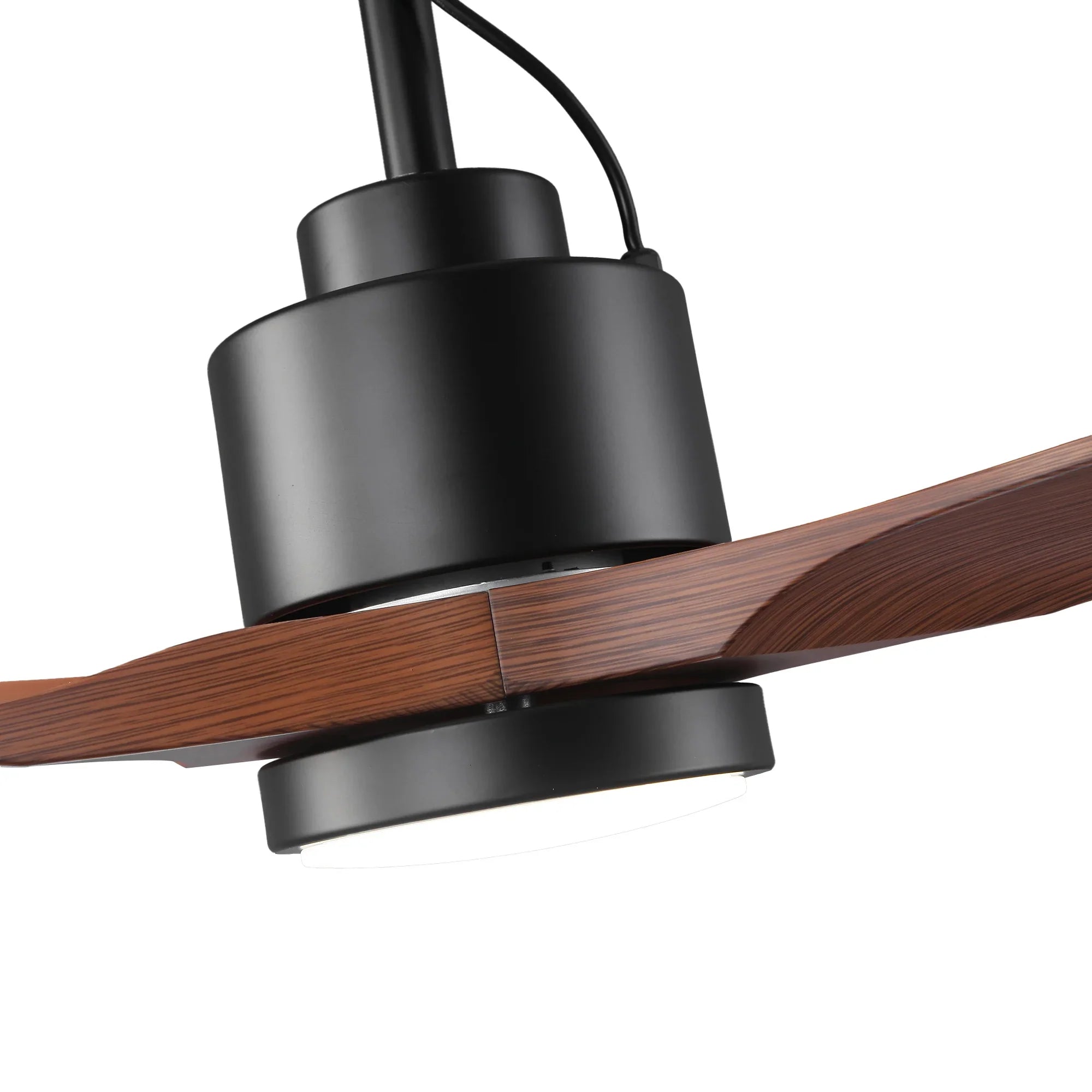 Vaczon 42 Inch IP54 Outdoor Hanging Buckle Downrod LED Fan with APP & Remote Control