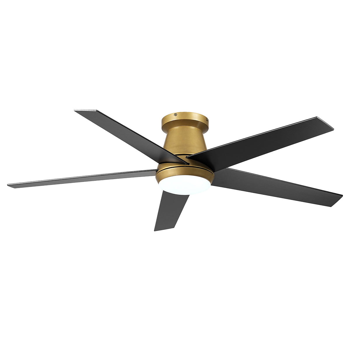 52 Inch Gavin Modern Flush Mount LED Ceiling Fan
