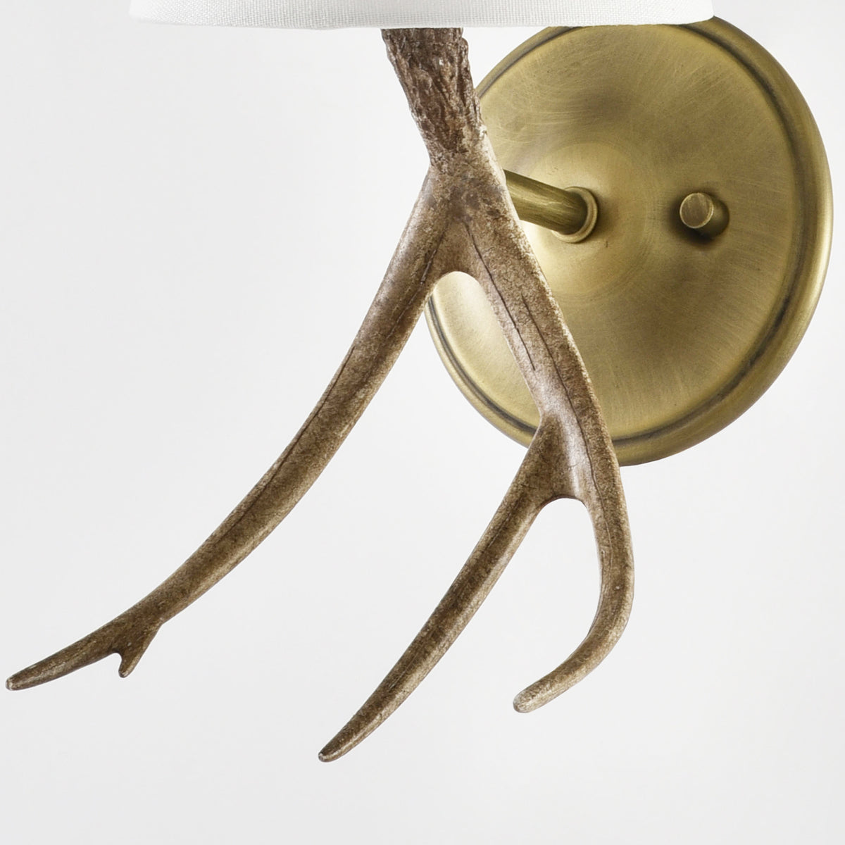 Omar 1-Light Antique Brass Wall Sconce