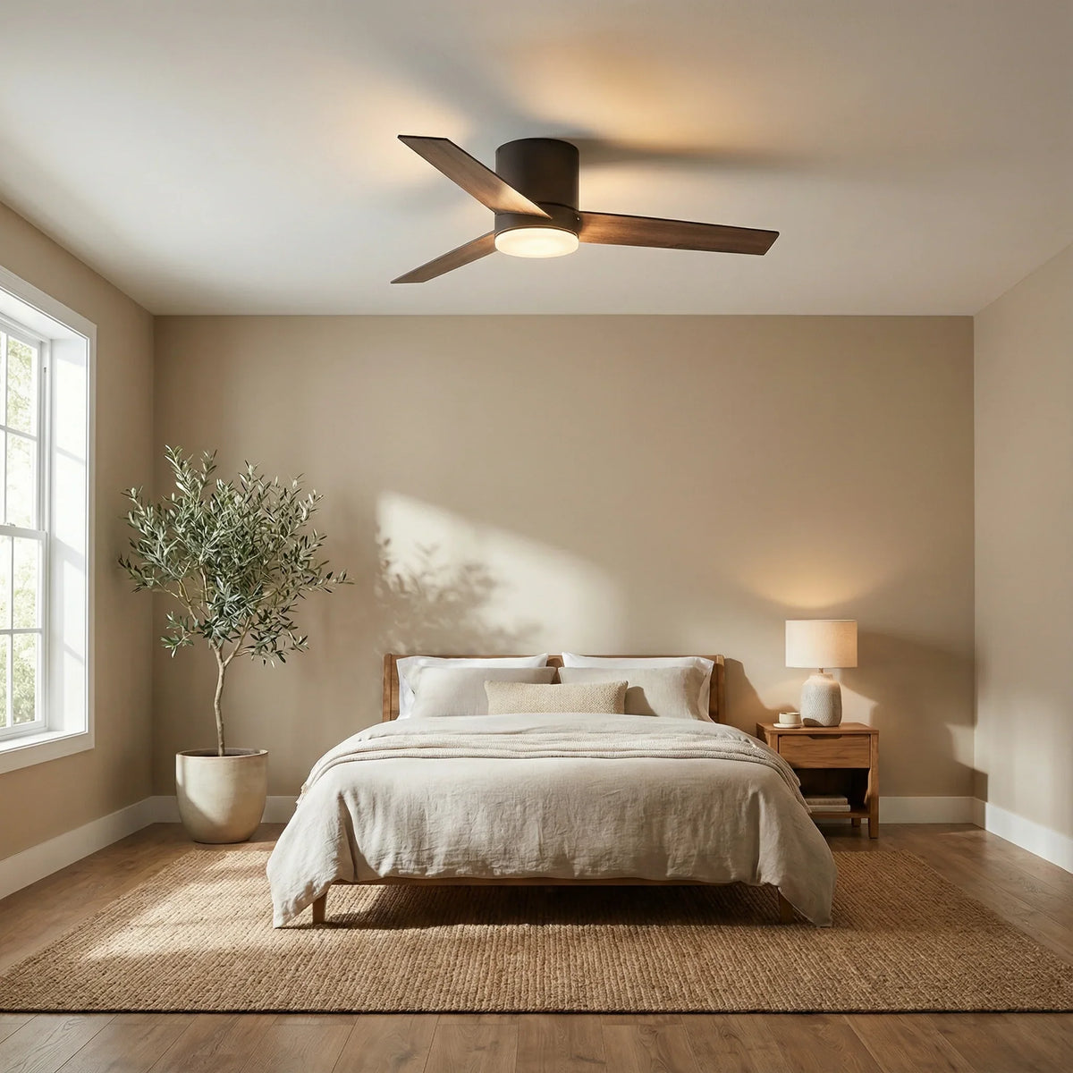 Hugger/Flush Mount Fans