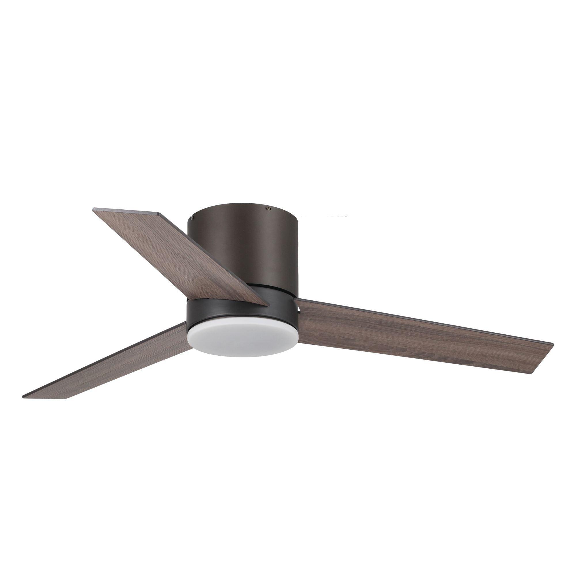 Ventilador de techo reversible empotrable Kielah Farmhouse de 48