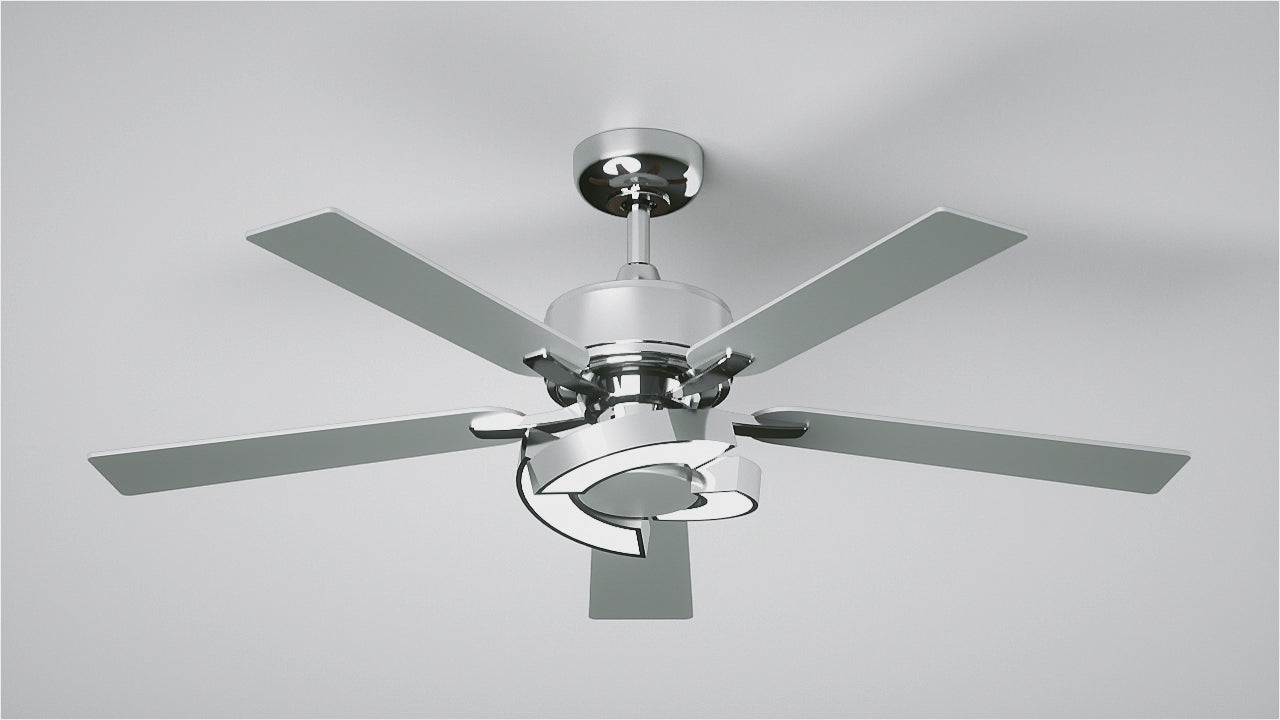 Ventilador de techo reversible Vendome de 52
