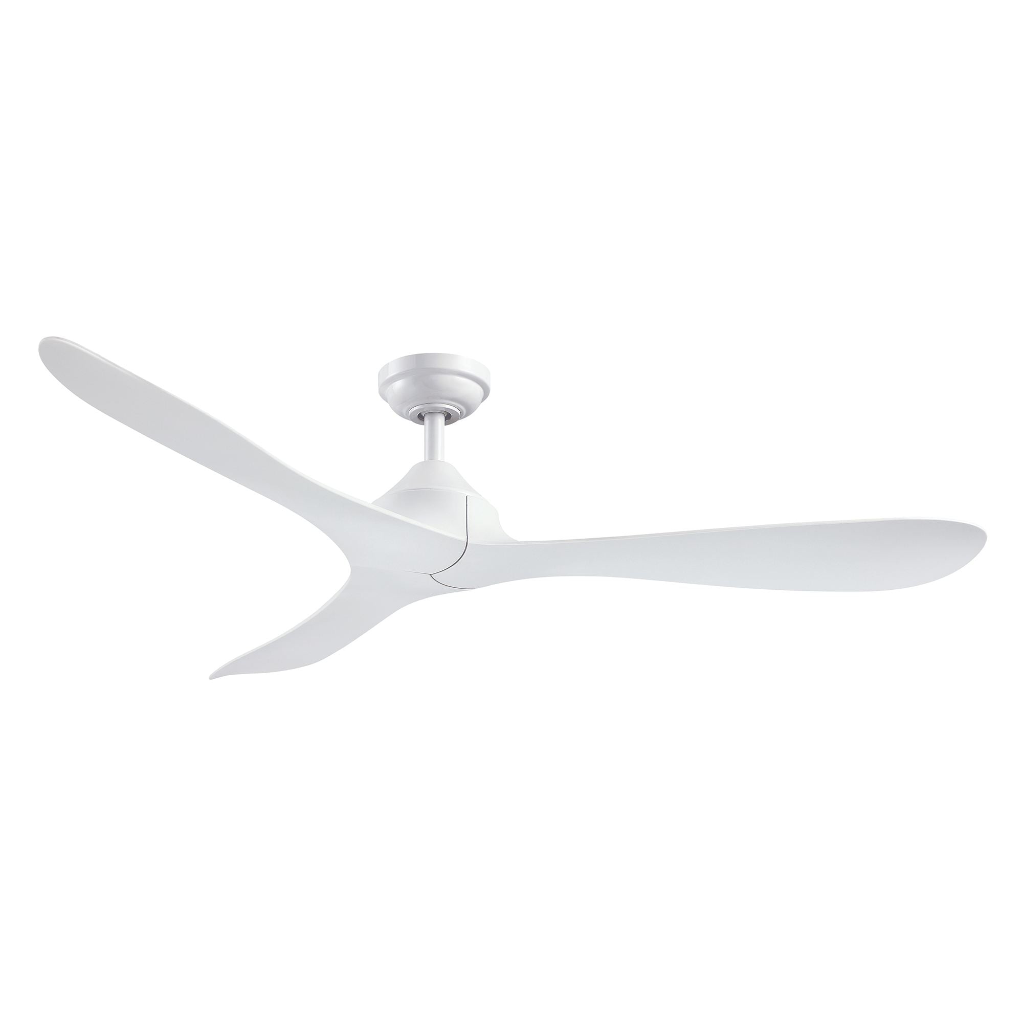 Ventilador de techo reversible moderno con motor de CC de 56 