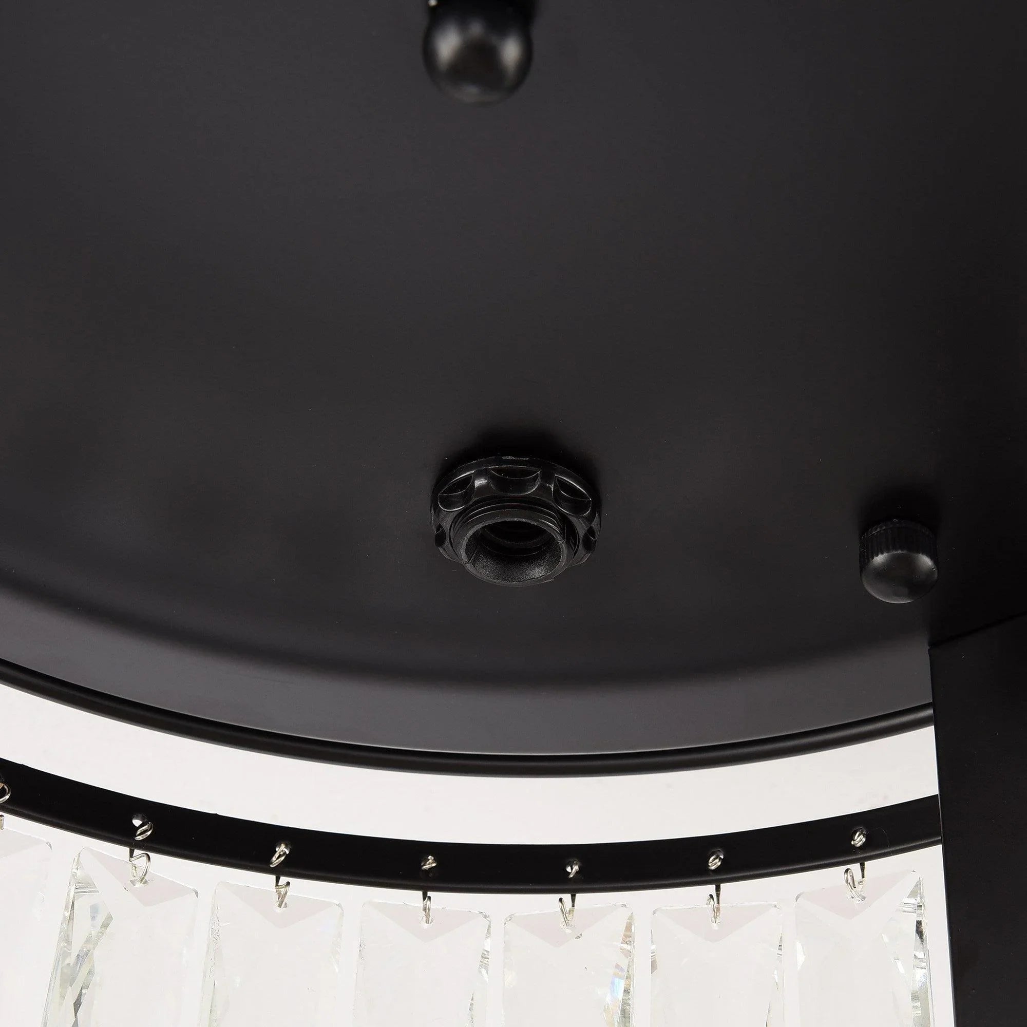 3-Light Modern Crystal Flush Mount Ceiling Light - ParrotUncle